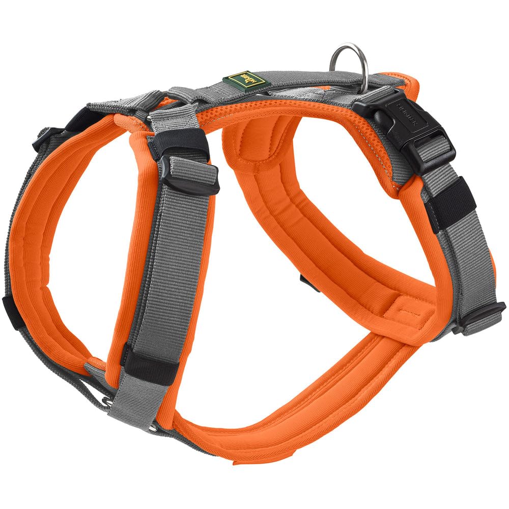 Hundegeschirr Maldon Up, orange/grau M