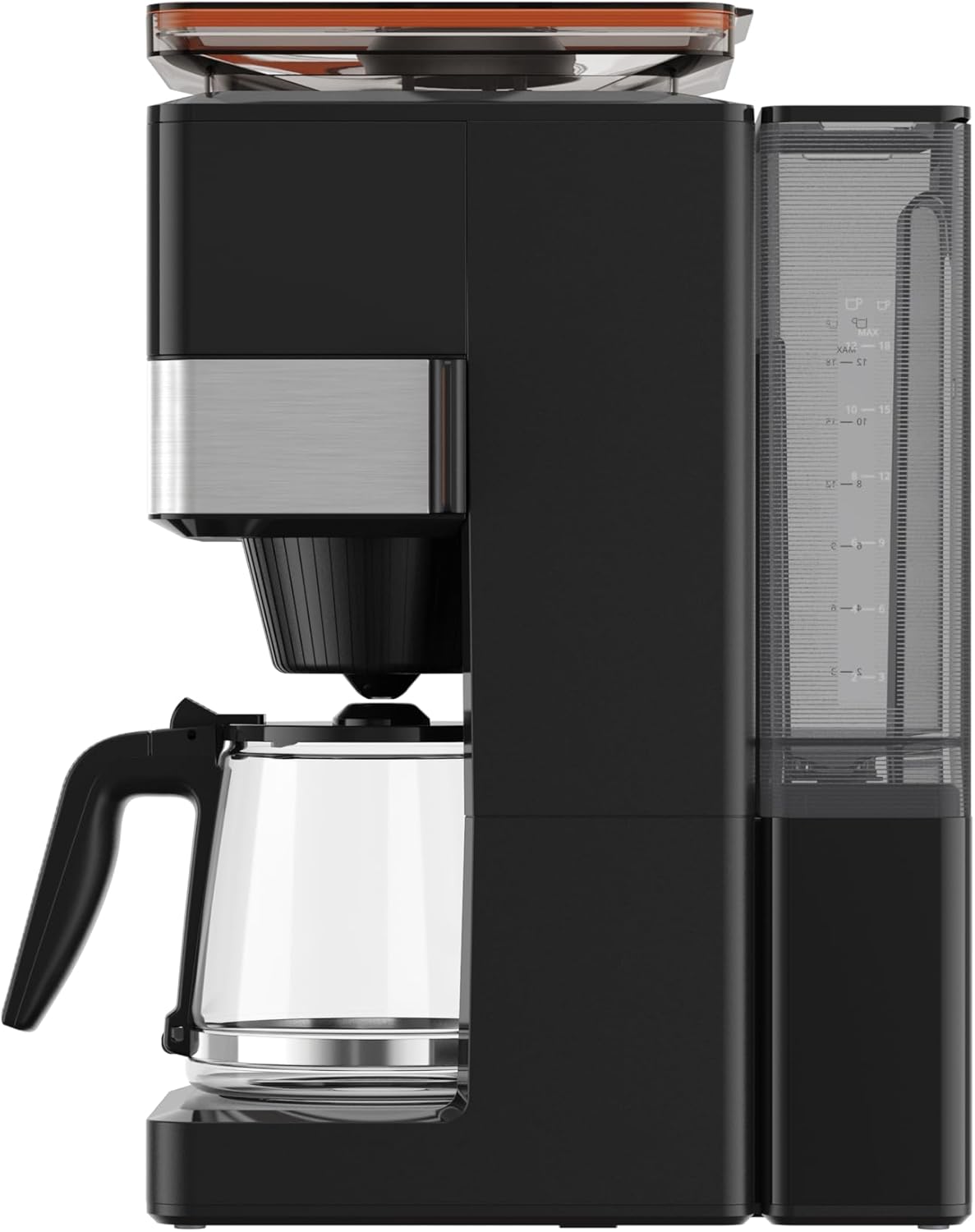 Grind Aroma XL Filterkaffeemaschine, Schwarz/Edelstahl 1,5 L