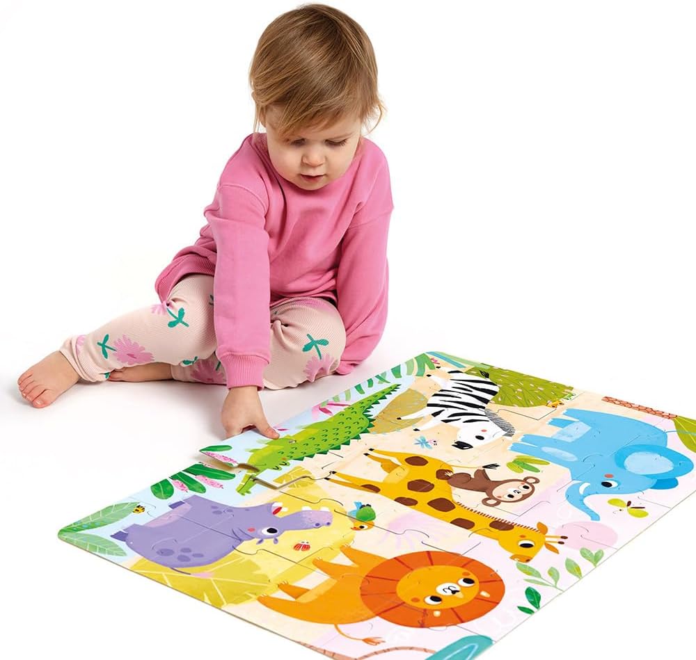 Wild Jumbo Puzzle Safari – 24-tlg.