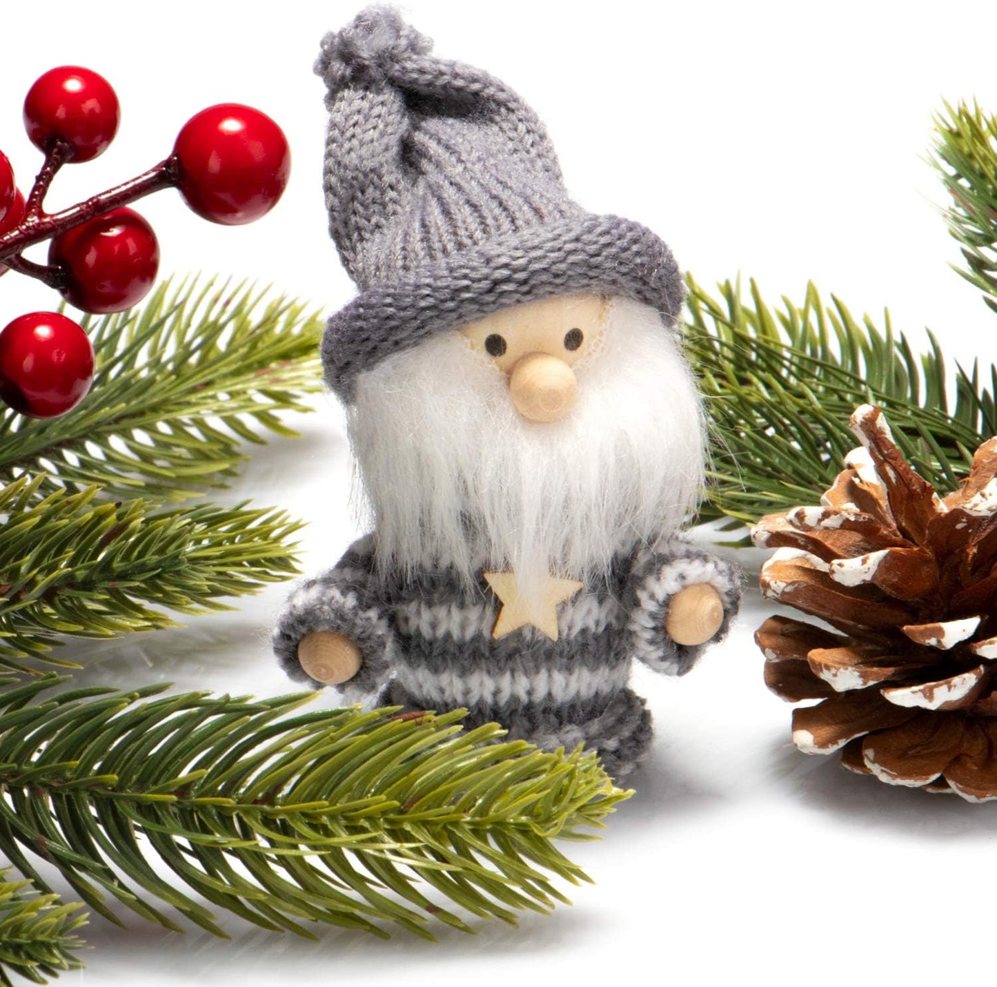 Weihnachtsmann-Anhänger, Engel & Wichtel, Big Pack C - Bunter Mix