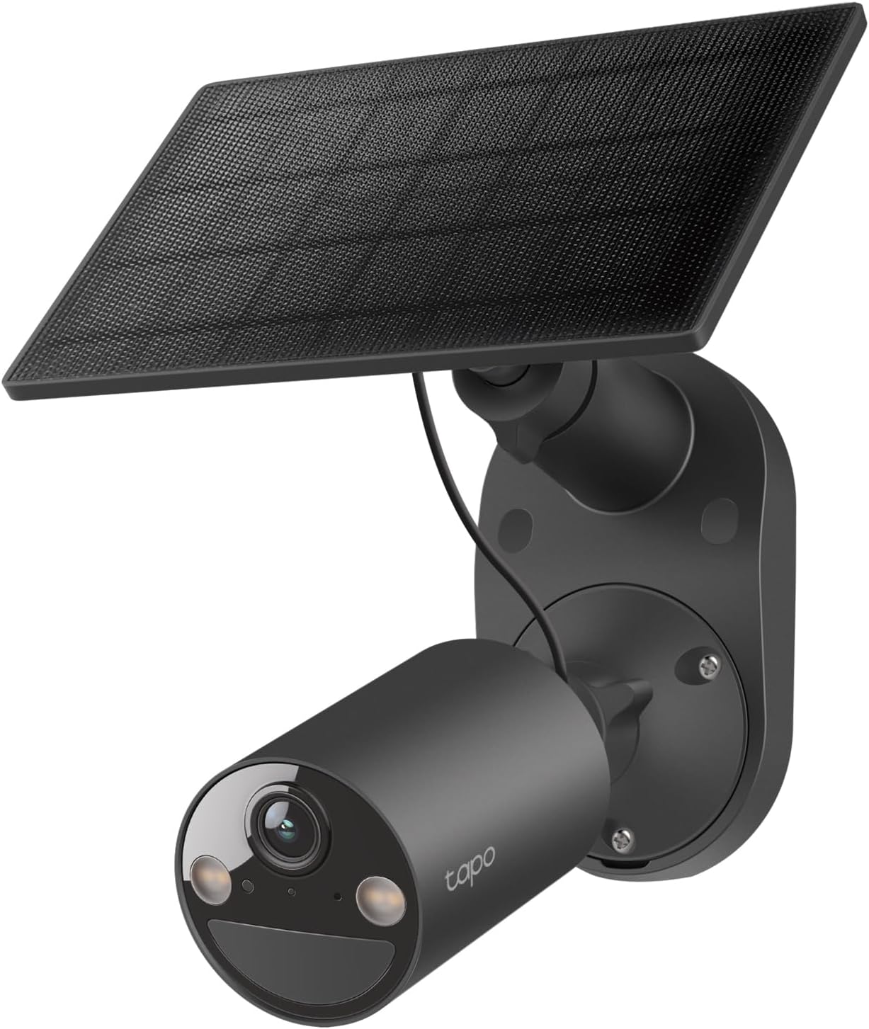 Solar-Überwachungskamera-Set Tapo C411 Kit, Solar Außenkamera Akku Schwarz