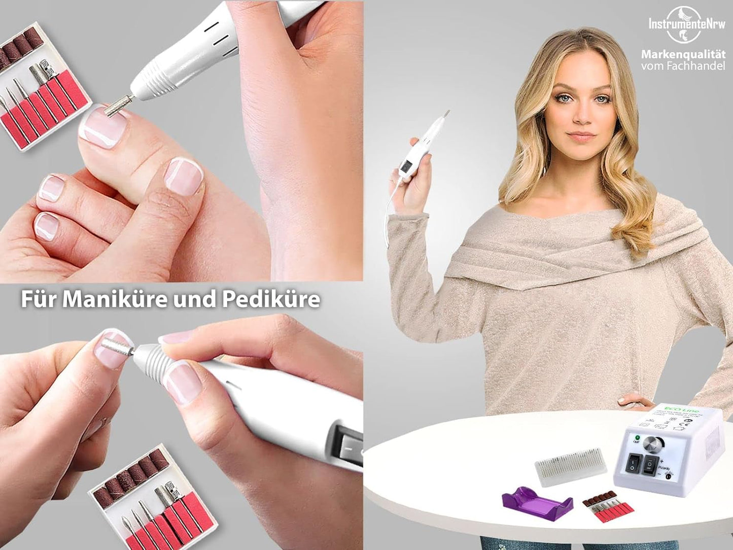 Nagelpflege-Set mit Fräser