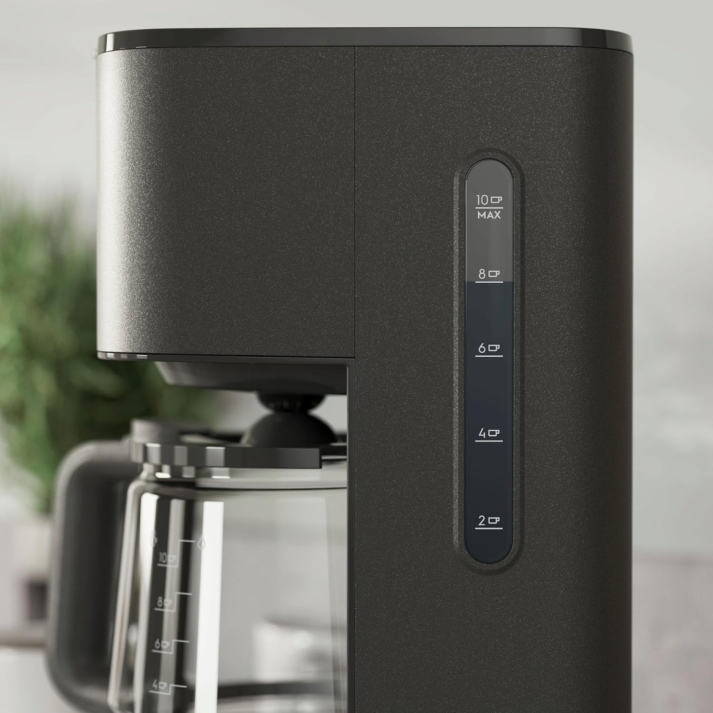Kaffeemaschine, Anthrazit