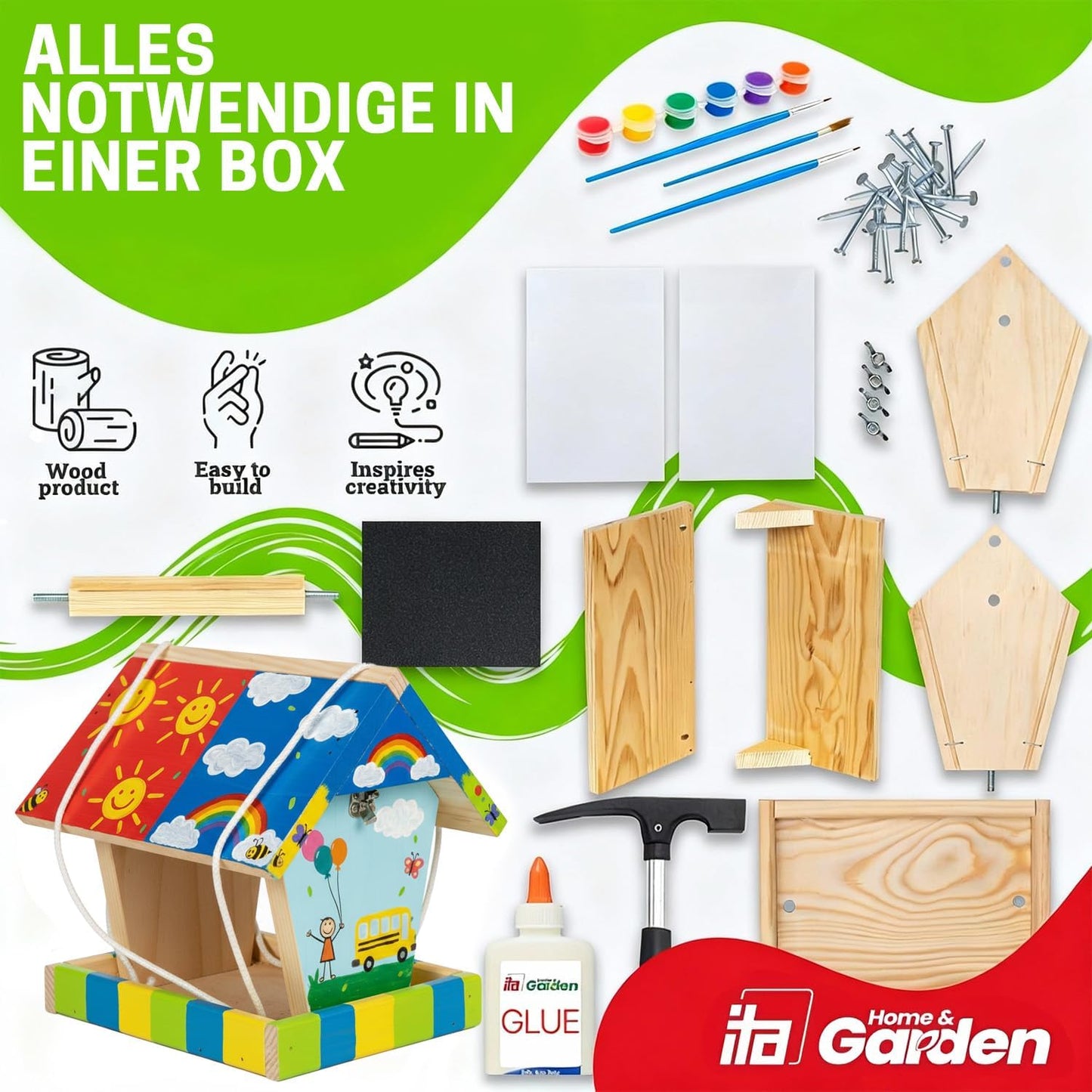 DIY-Futterhaus für Vögel, FlybyFeeder