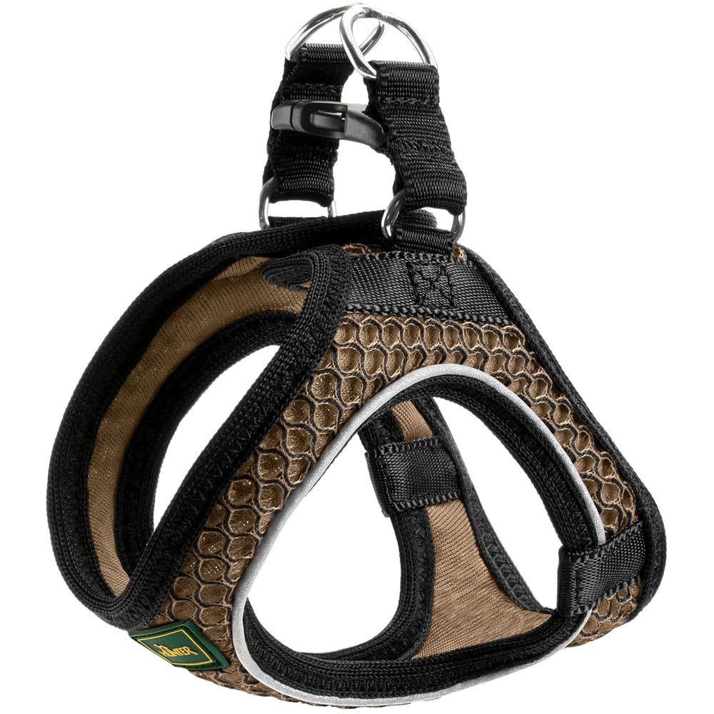 Hundegeschirr Hilo Comfort, braun XS