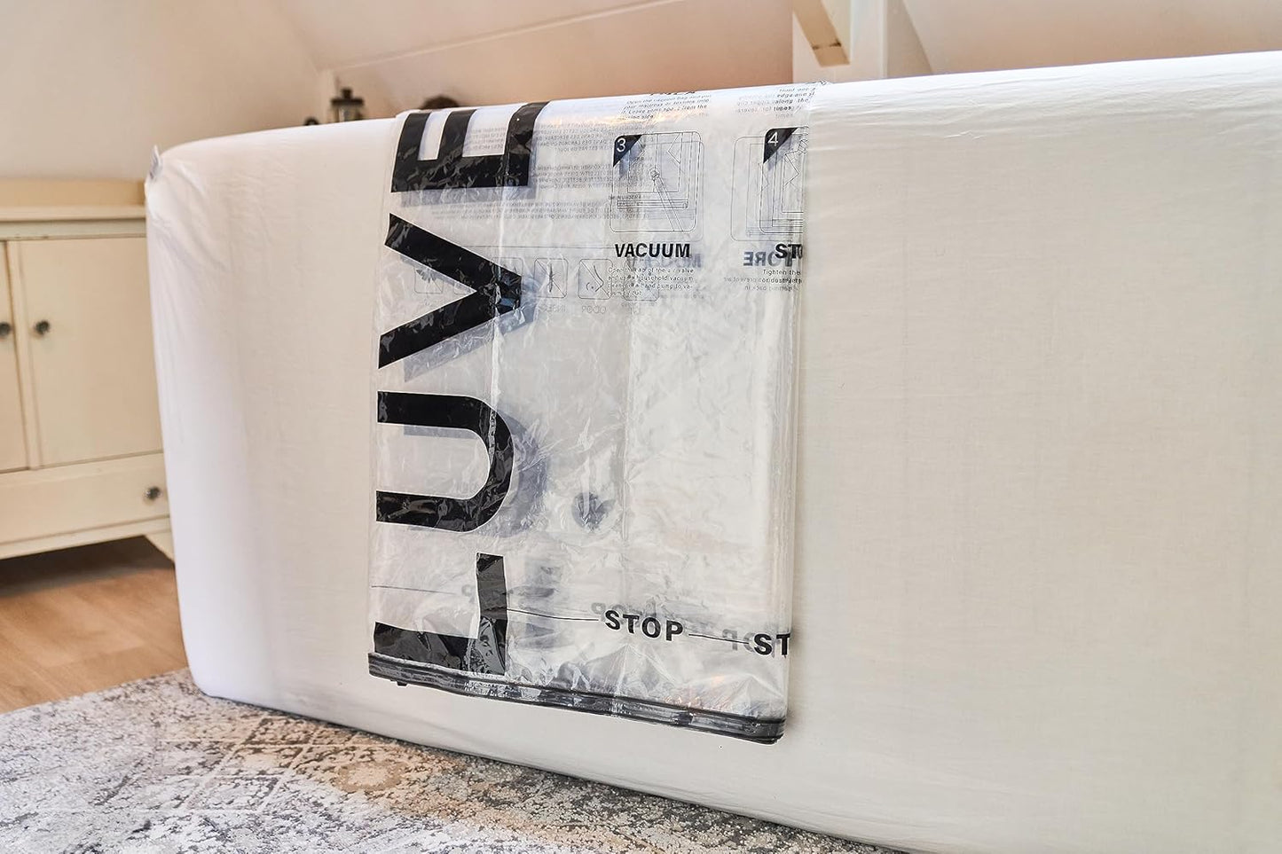 Vakuumbeutel für Matratzen XXL (240x130cm), Matratze