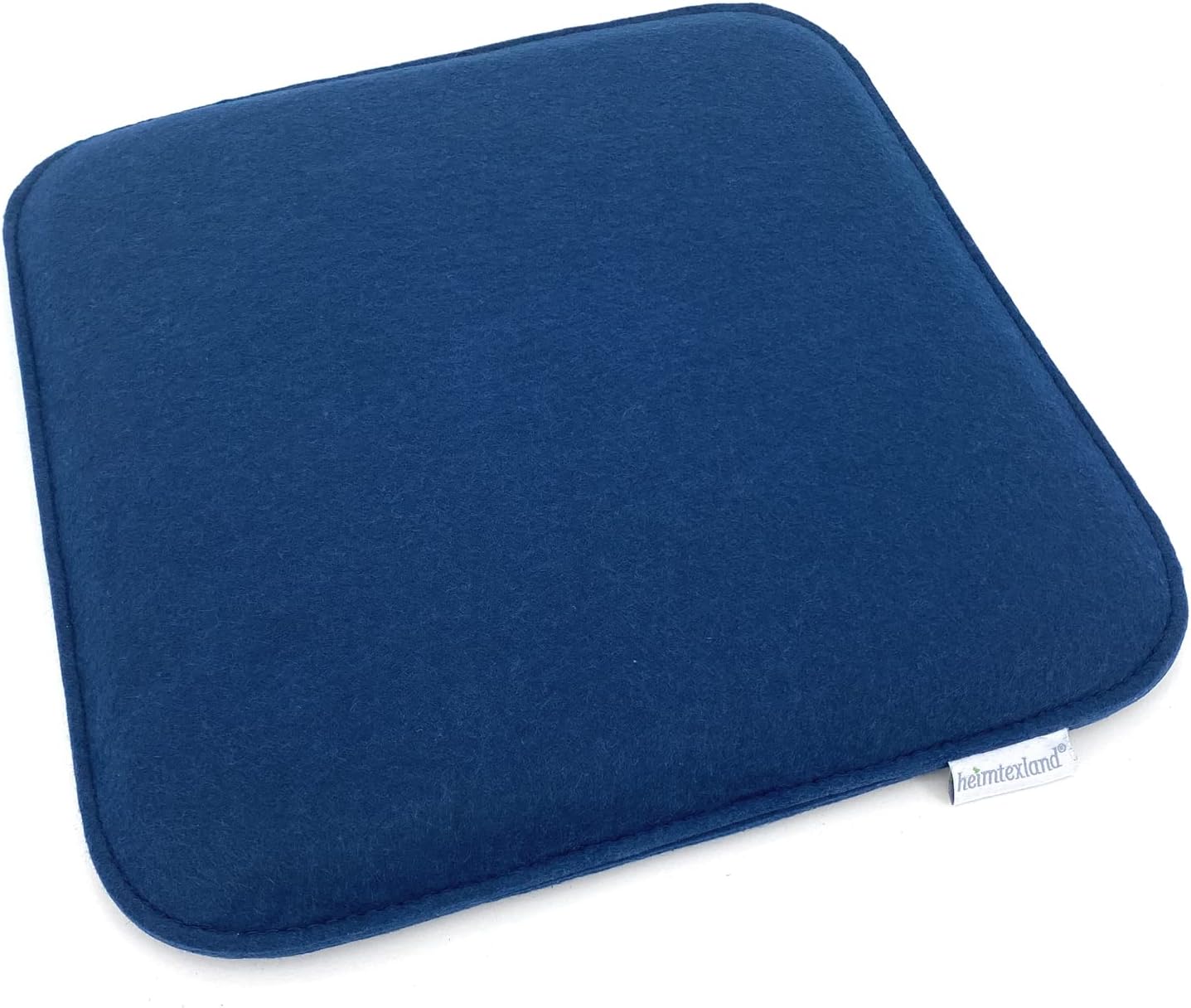 4er-Pack Filz-Sitzkissen 35x35 cm, 4 Marineblau