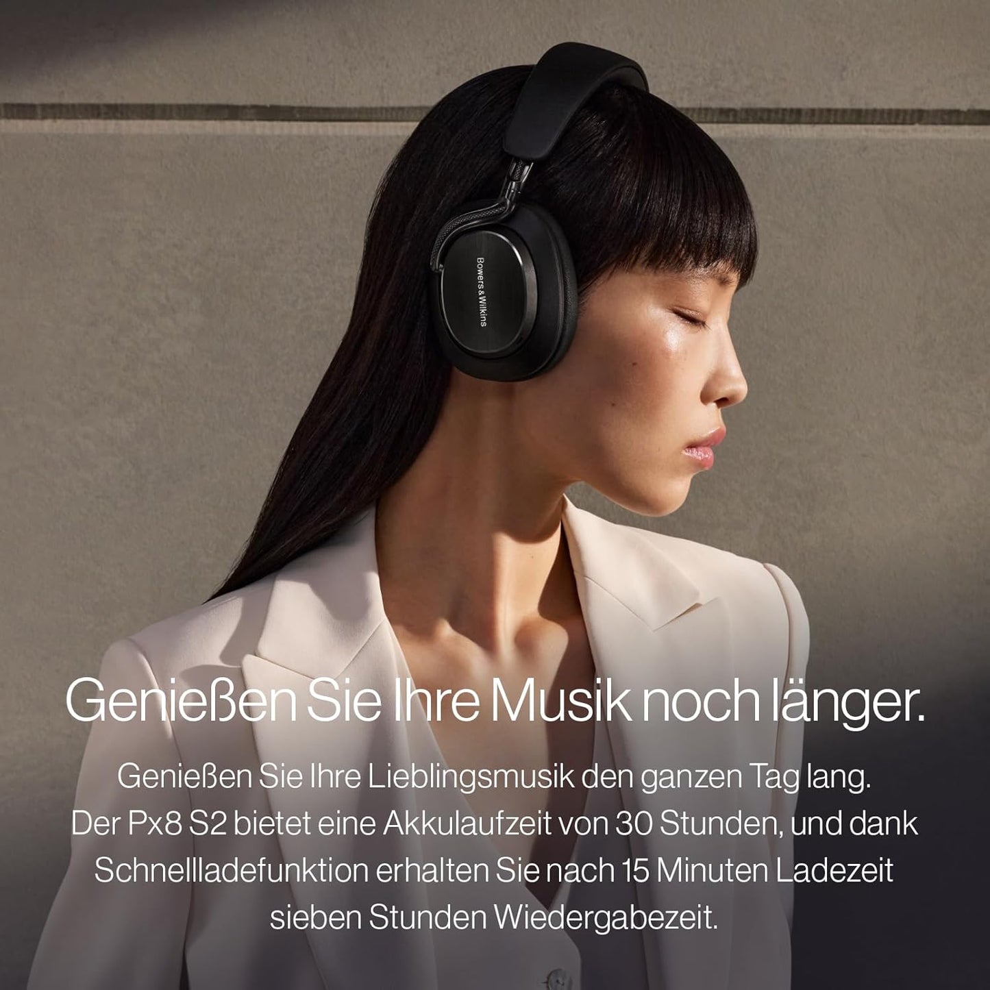 Px8 S2 Over Ear Kopfhörer, Onyx Schwarz