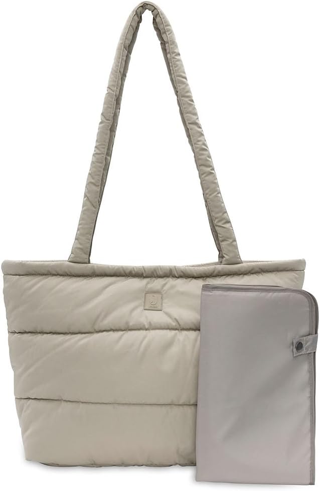 Wickeltasche Shopper für Eltern unterwegs, Olive Green