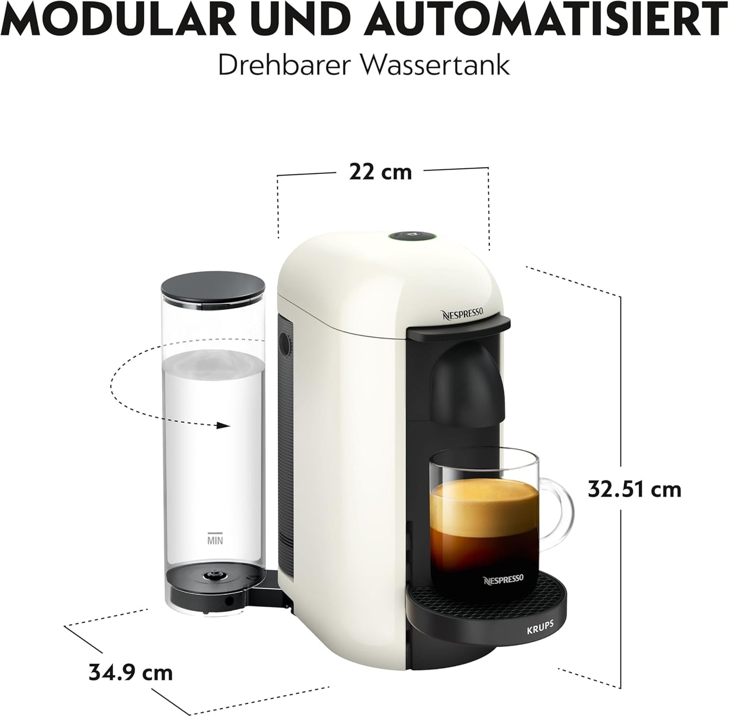 Krups Vertuo Plus Kaffeekapselmaschine