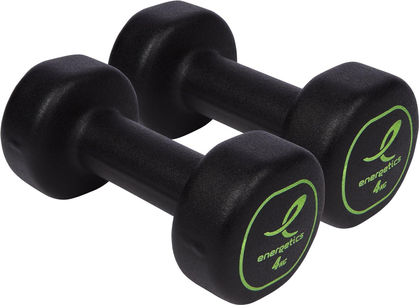 Neopren Hantel-Set, 2X1,0 Black/Yellow