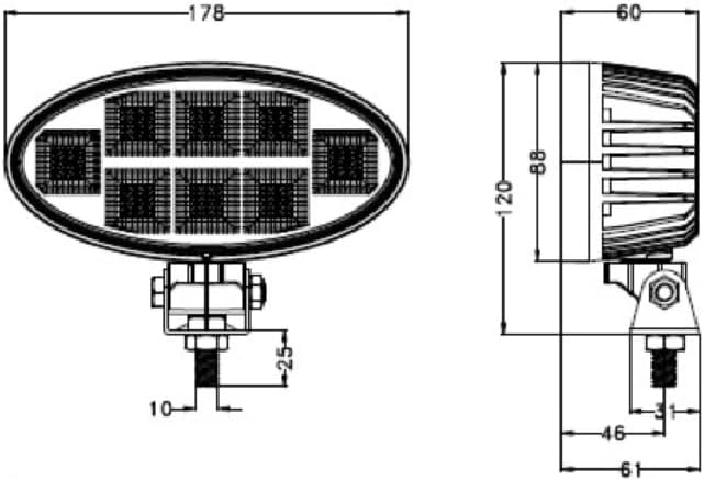 LED-Arbeitsscheinwerfer