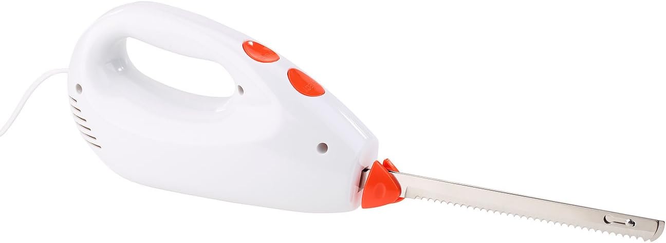 Elektrisches Messer mit Edelstahl-Doppelklingen (180 W)