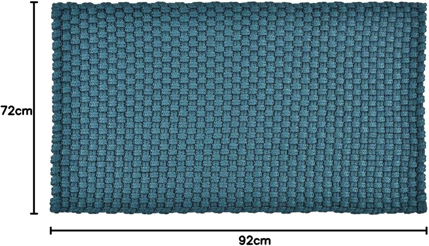 Fussmatte/Badematte, 72x92 cm, Petrol Masse: 92 x 72 cm