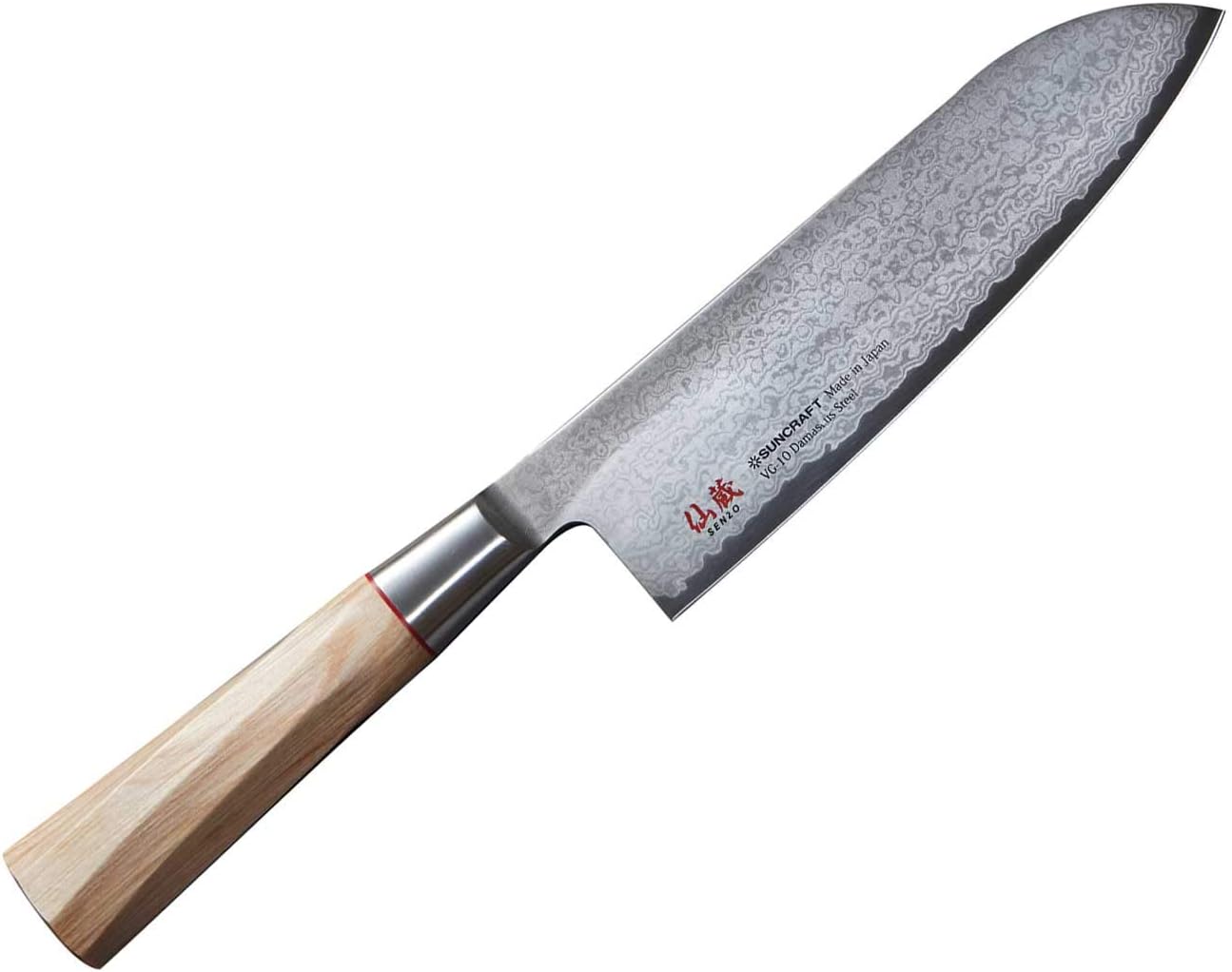 Senzo Twisted Octagon TO-04 Santoku Messer