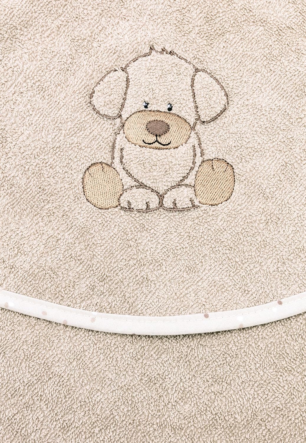 Baby-Kapuzentuch Hund Lucky 100 x 100 cm