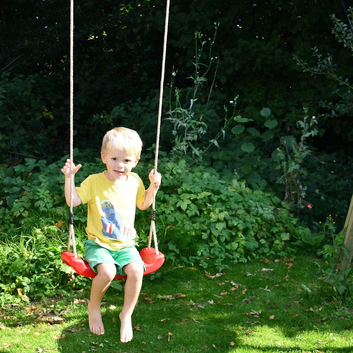 Höhenverstellbare Kinderschaukel, Rot