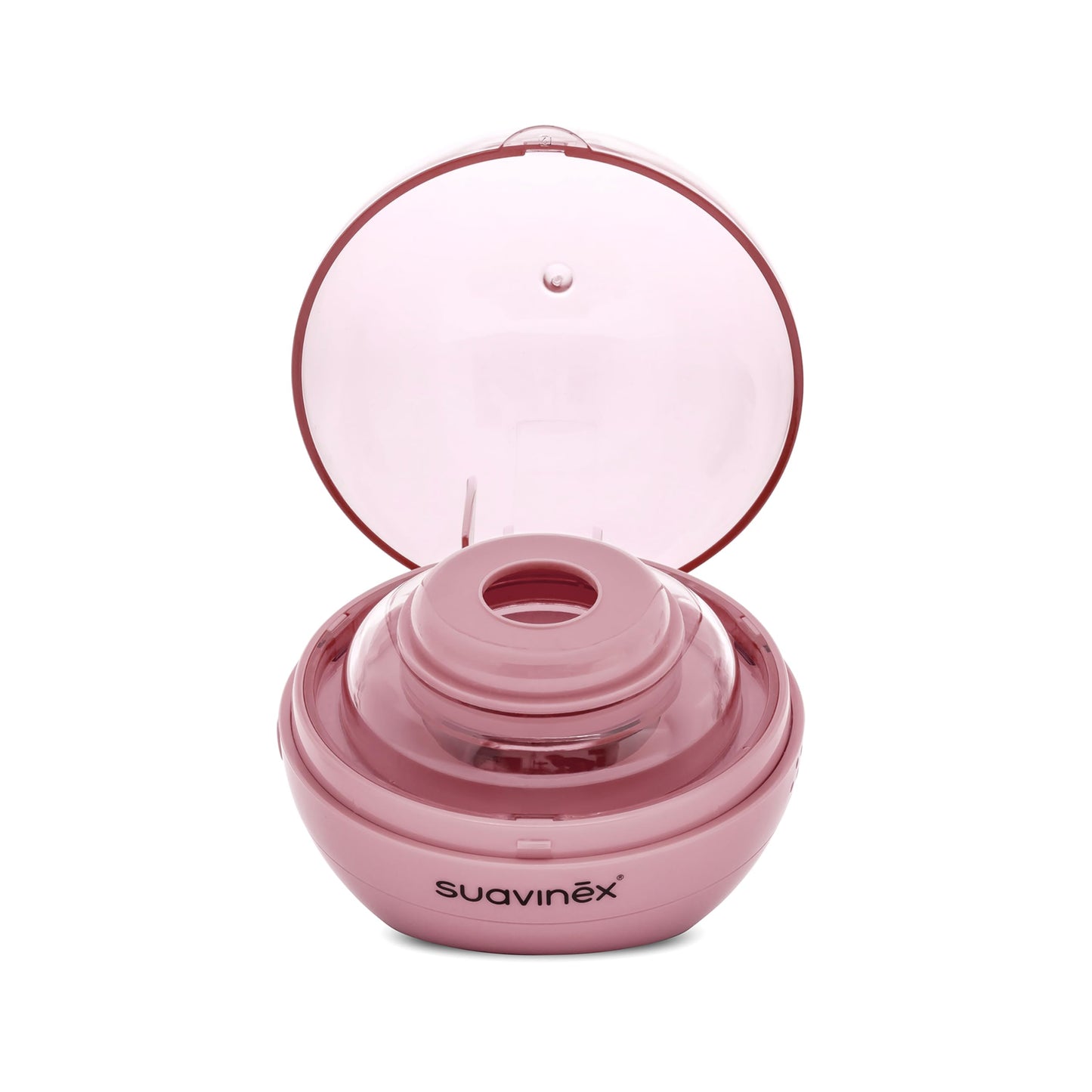 Tragbarer Schnuller-Sterilisator mit UV-Licht, Rosa