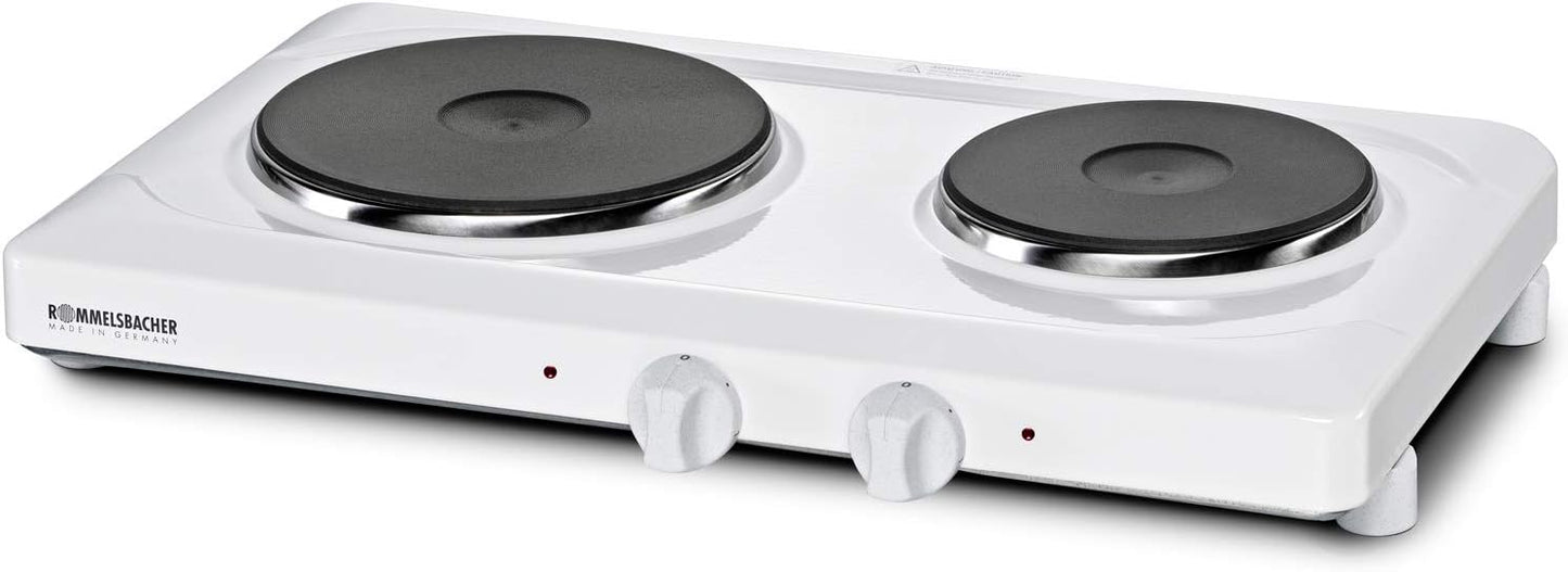 Doppelkochplatte THS 2015 mit Zeitschaltuhr, 2000 Watt mit Zeitschaltuhr Single