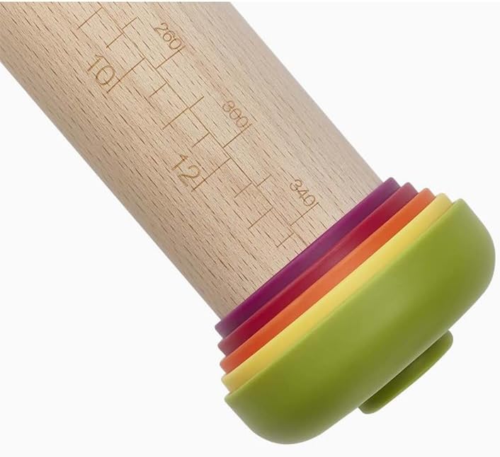 Verstellbares Nudelholz PrecisionPin, Adjustable Precision Multicolour