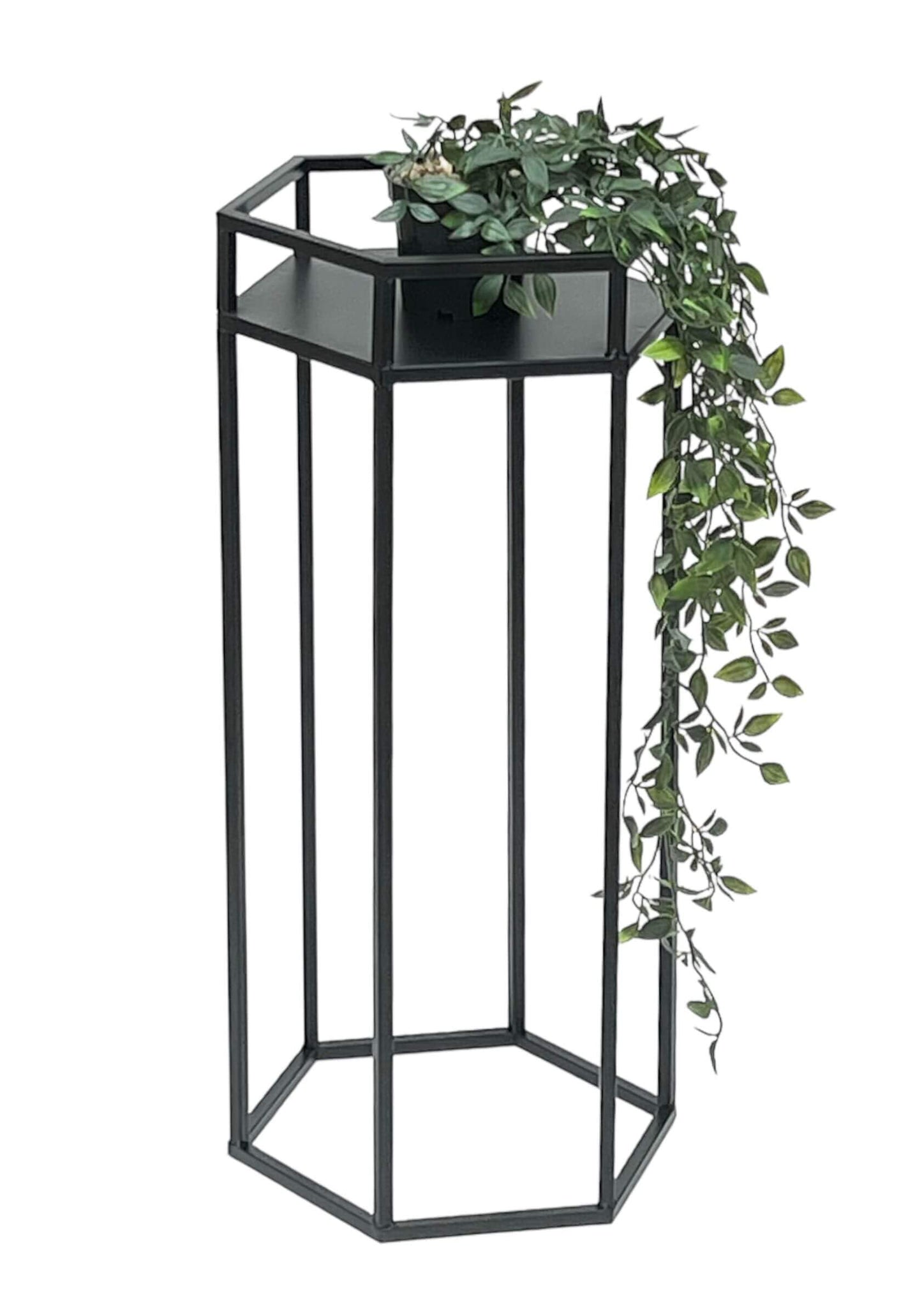 6-eckiger Blumenhocker, Höhe: 60 cm / M