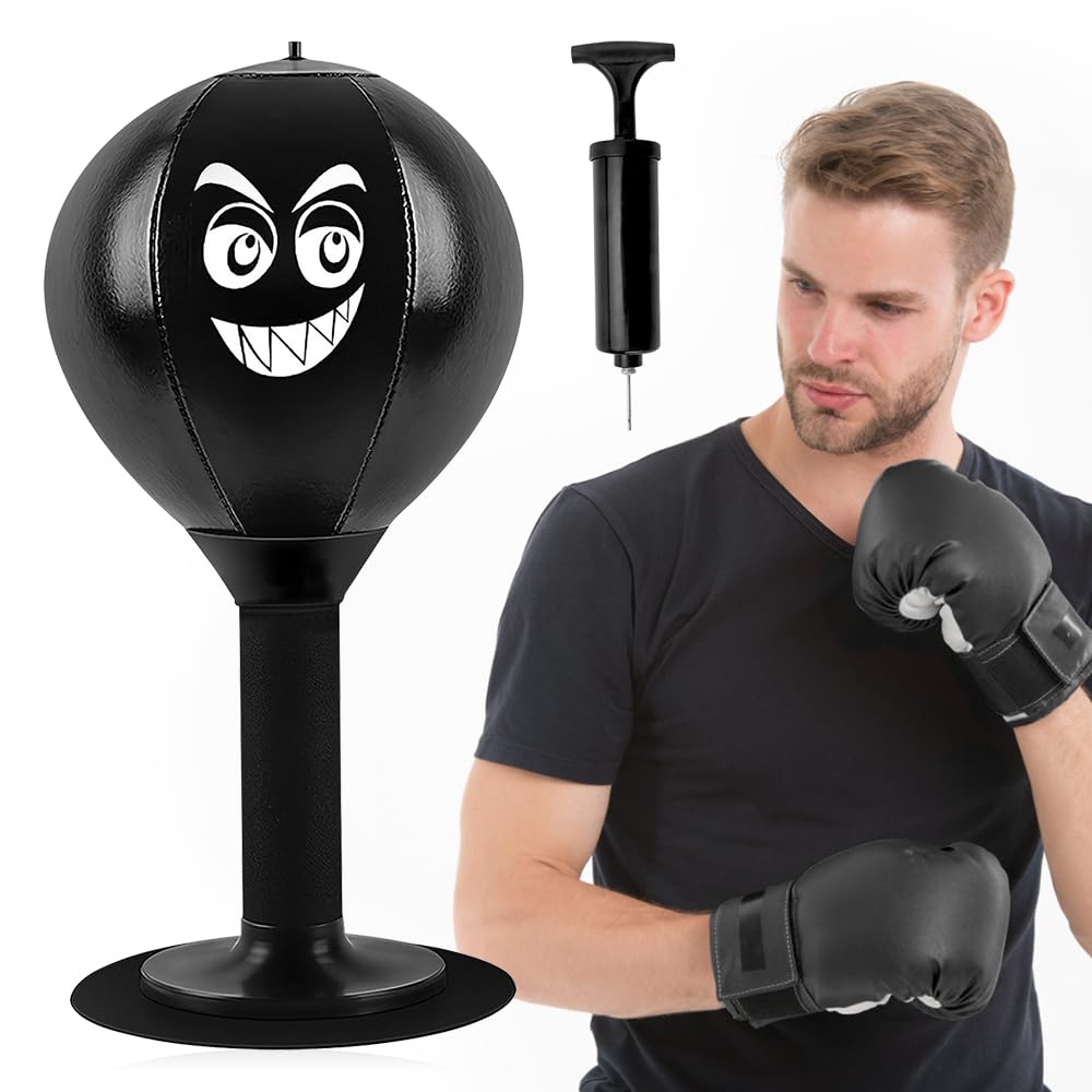 Mini-Punchingball mit Saugnapf