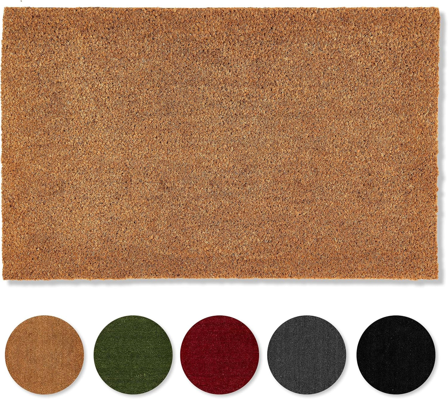 Rutschfeste Kokosmatte (90x122 cm), 90 x 122 cm Natur