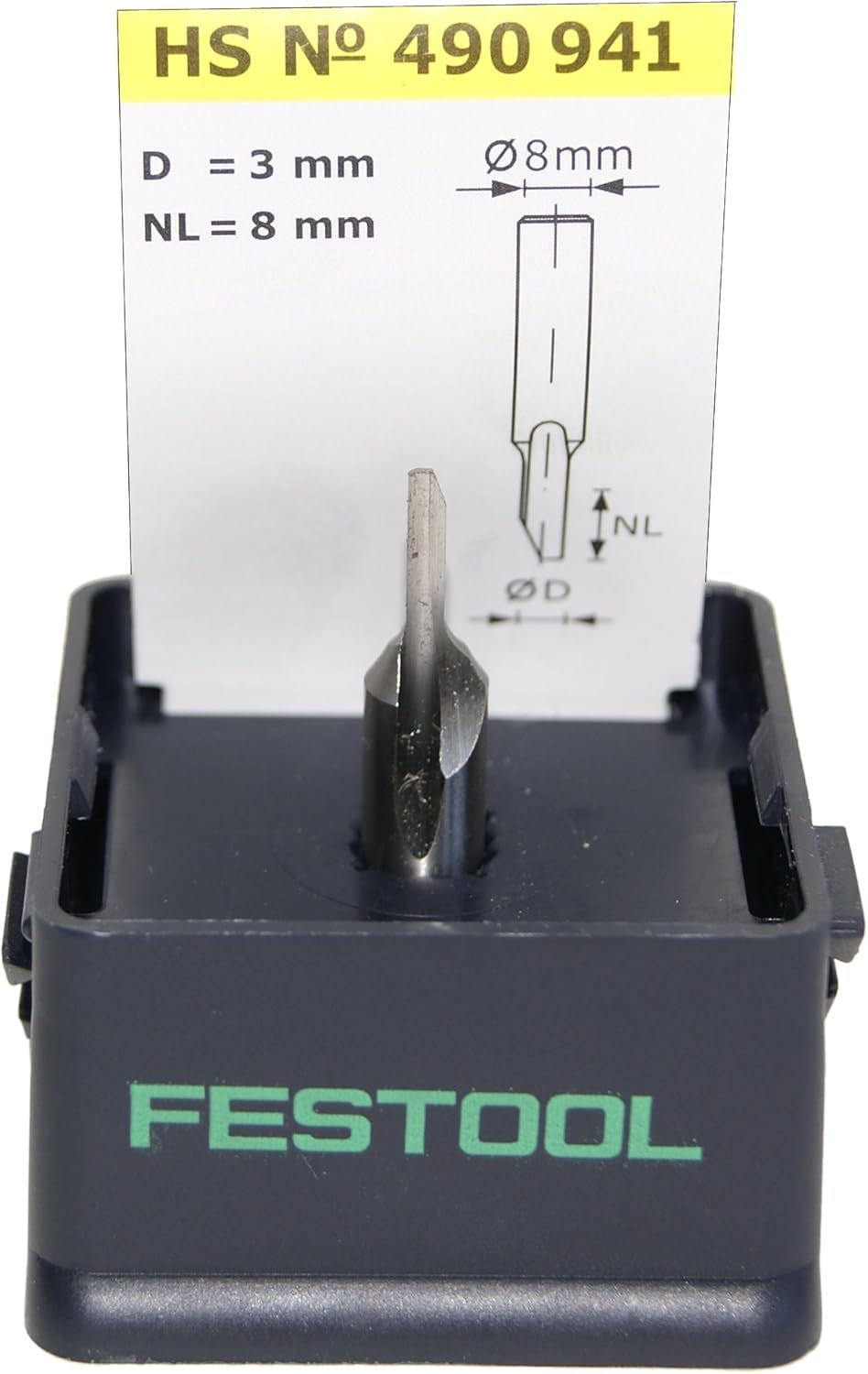 Nutfräser HS S8 D 3/8
