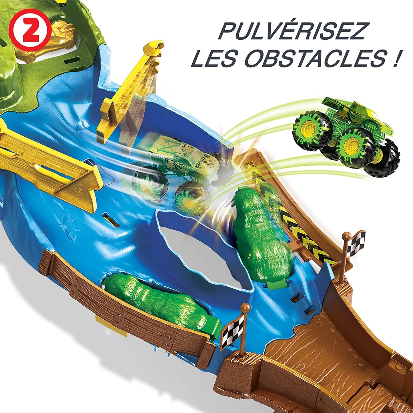 Monster Trucks Wettkampf Rennstrecke, Rennbahn, Wettkampf-rennstrecke