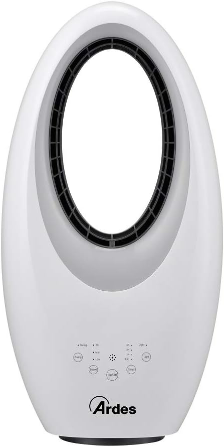 Muna - Flügelloser Ventilator mit Fernbedienung und Timer, Muna