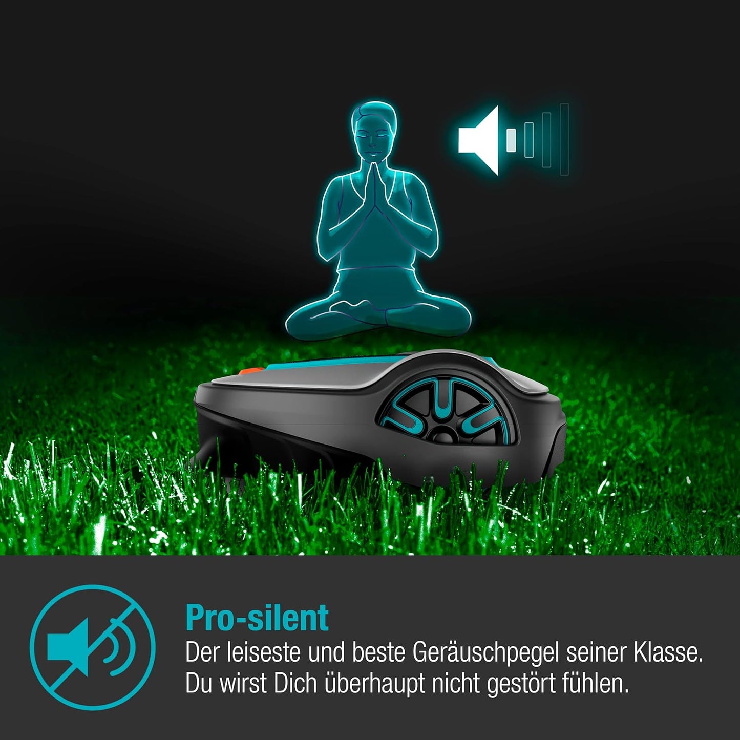 Mähroboter SILENO life, Bluetooth-App Bedienung; bis zu 1000 m²