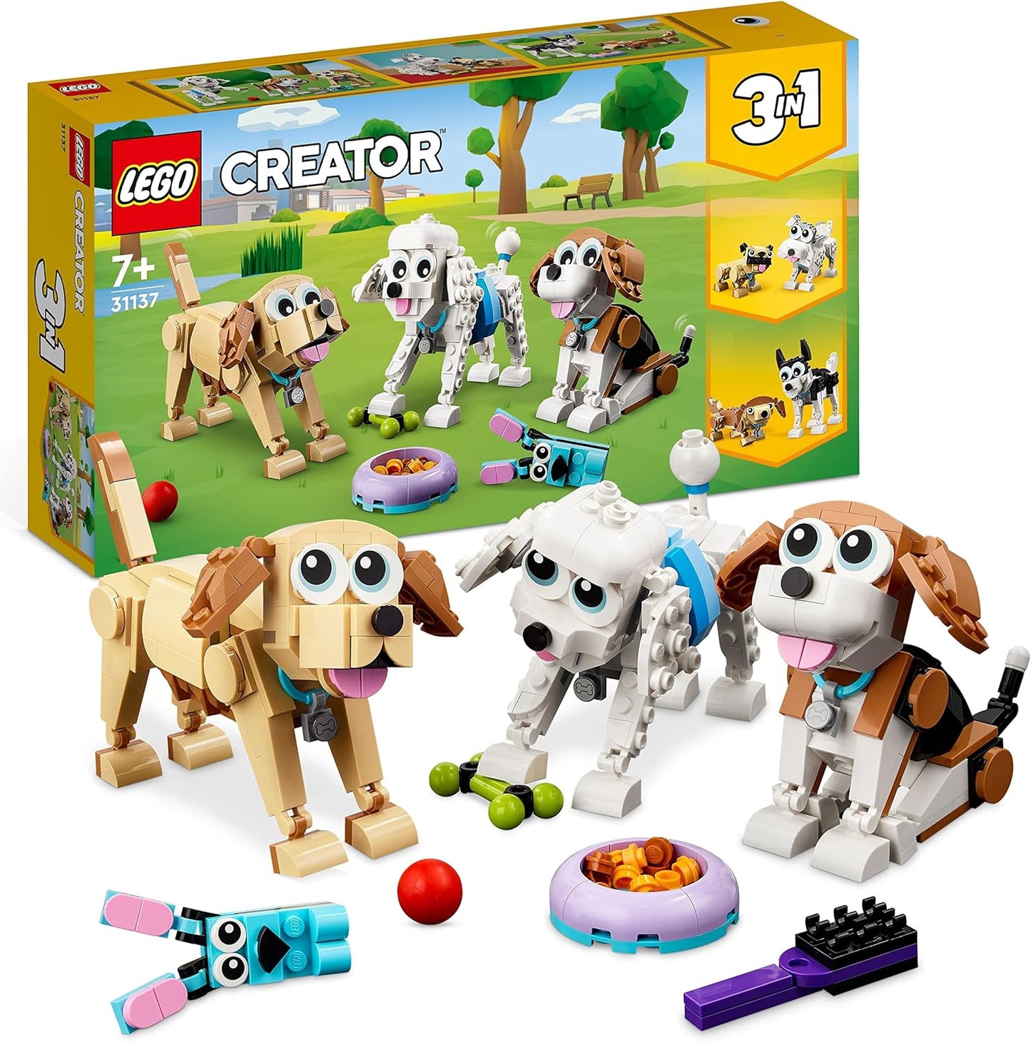 Creator 3in1 - Niedliche Hunde (31137)