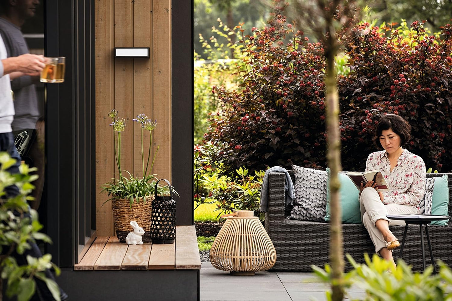 myGarden LED-Wandaussenleuchte, Wandleuchte Kaltweisses Licht (mit 500 Lumen)