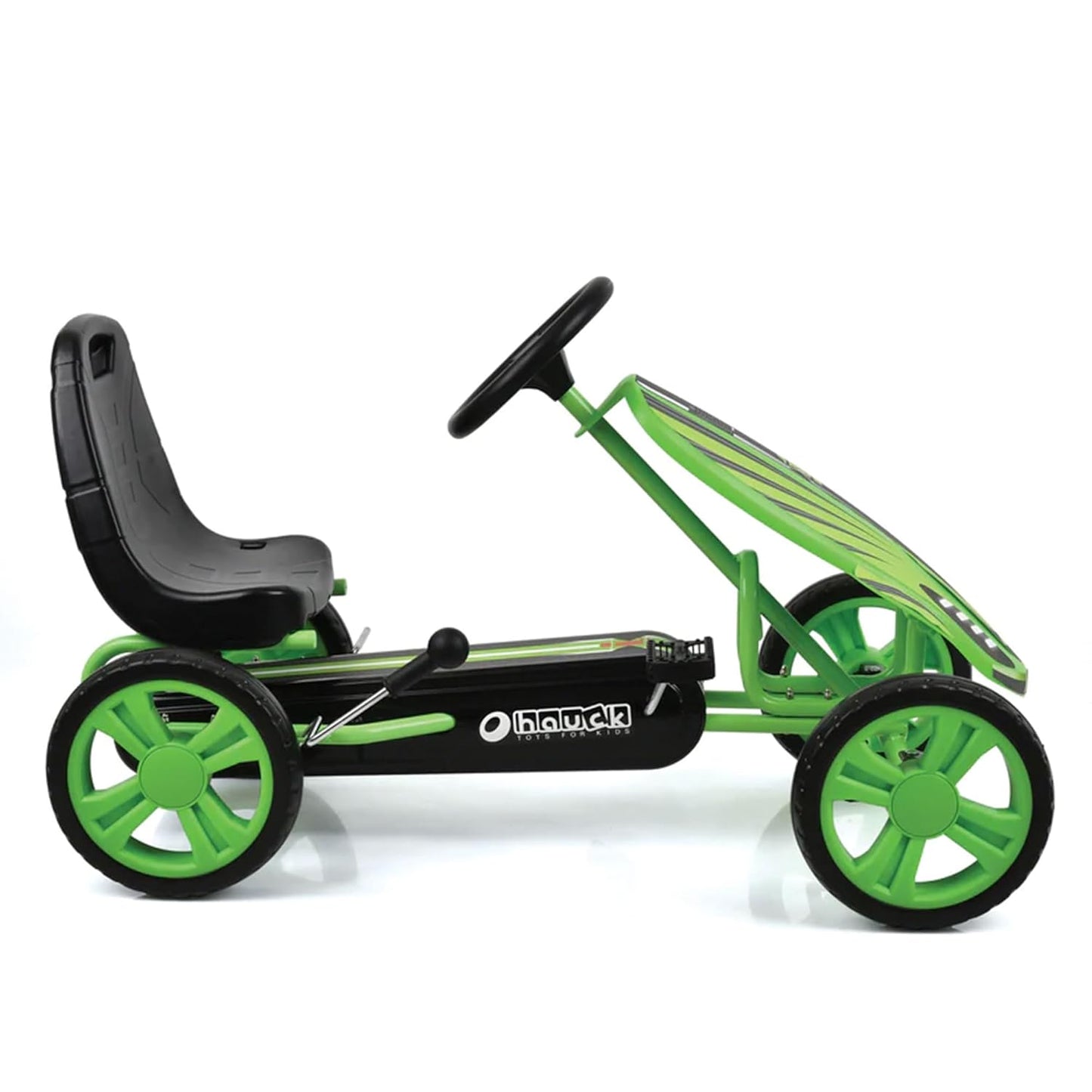 Go-Kart Speedster mit Pedalantrieb und Handbremse, grün