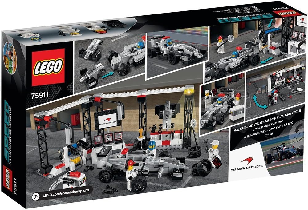Speed Champions - McLaren Mercedes Boxenstopp (75911)