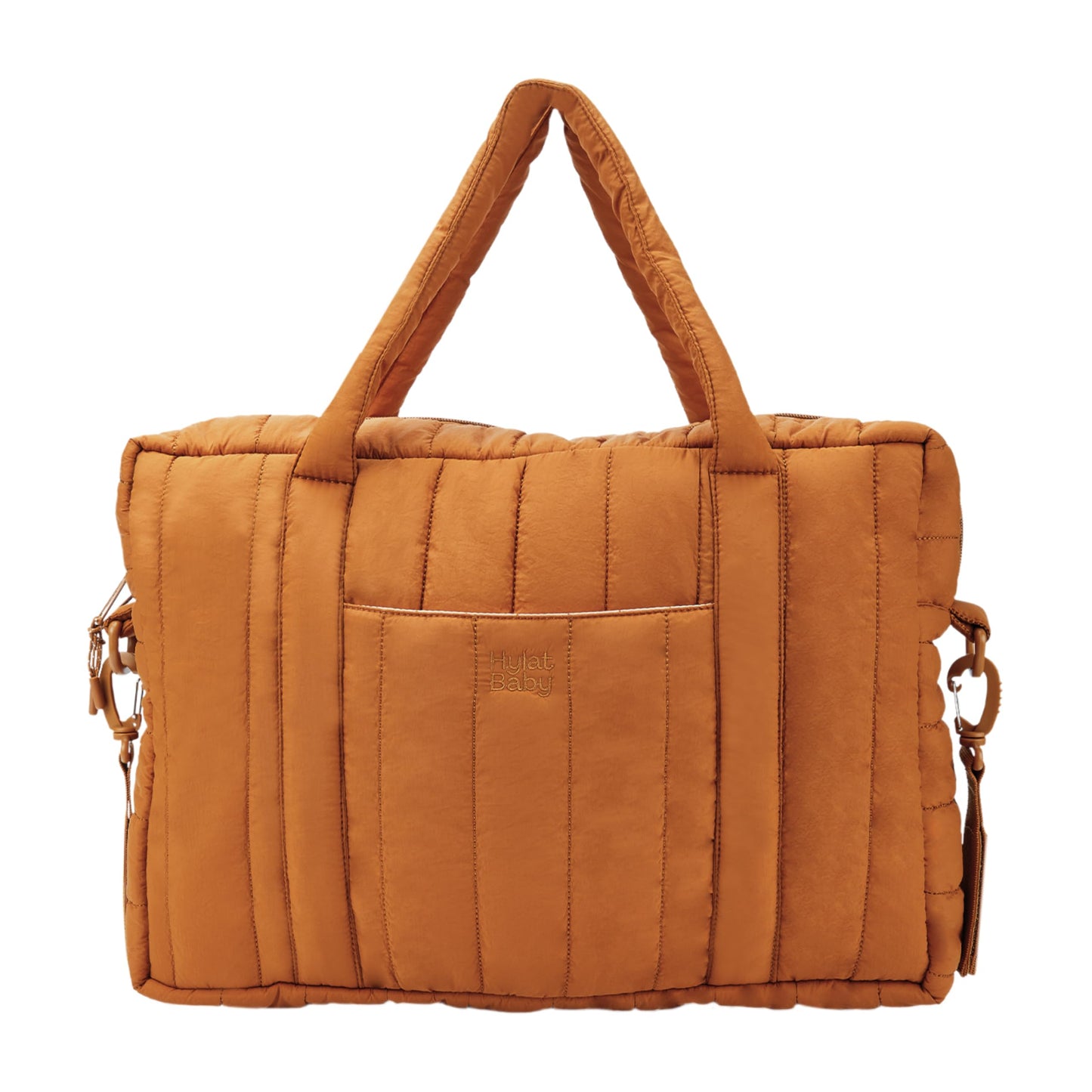Baby Wickeltasche mit Kinderwagenbefestigung, Braun