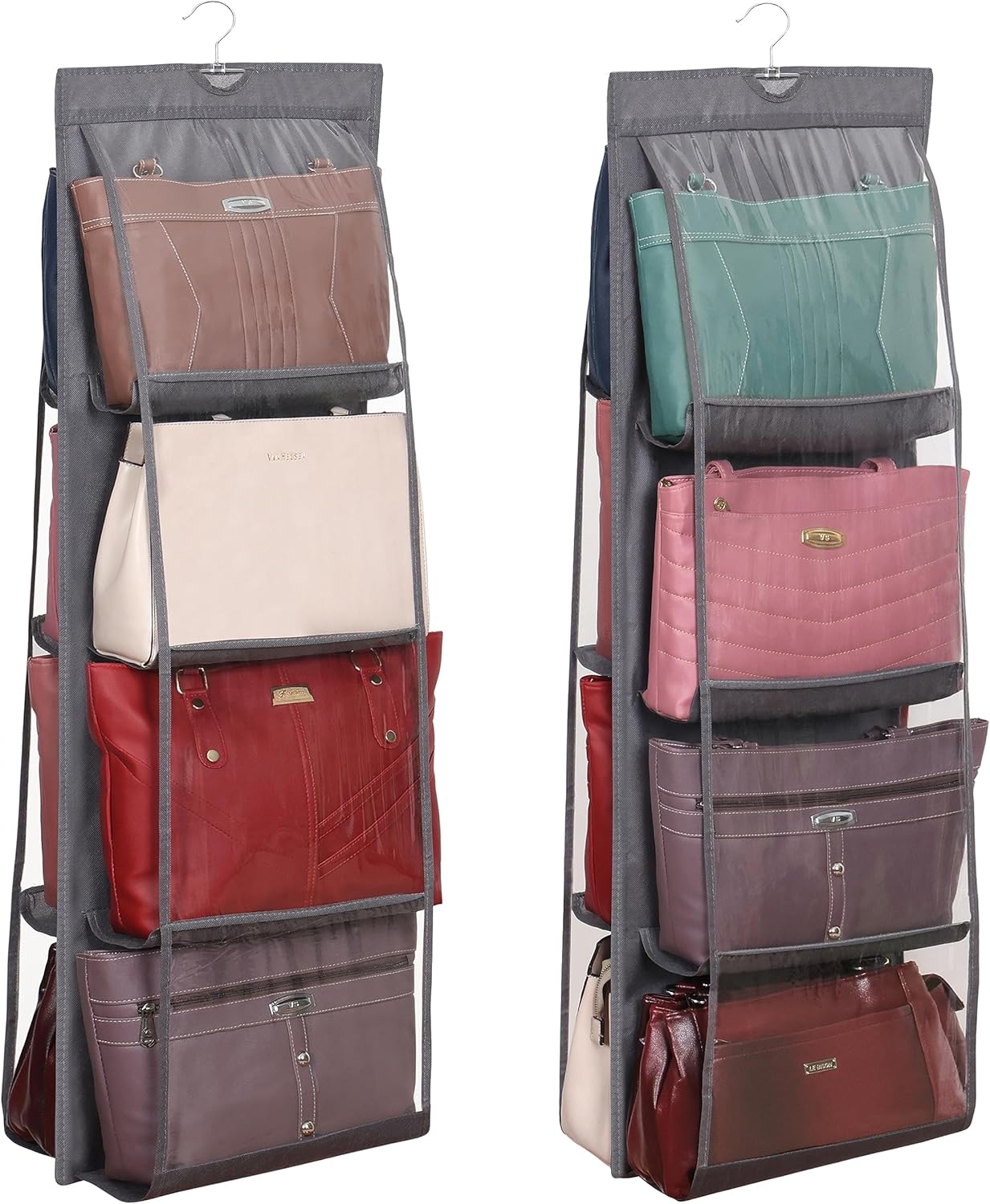 Handtaschen Organizer (2er Set), Grau