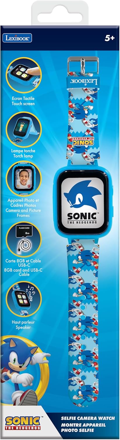 Sonic The Hedgehog Kids Smartwatch, Sonic The Hedgehog