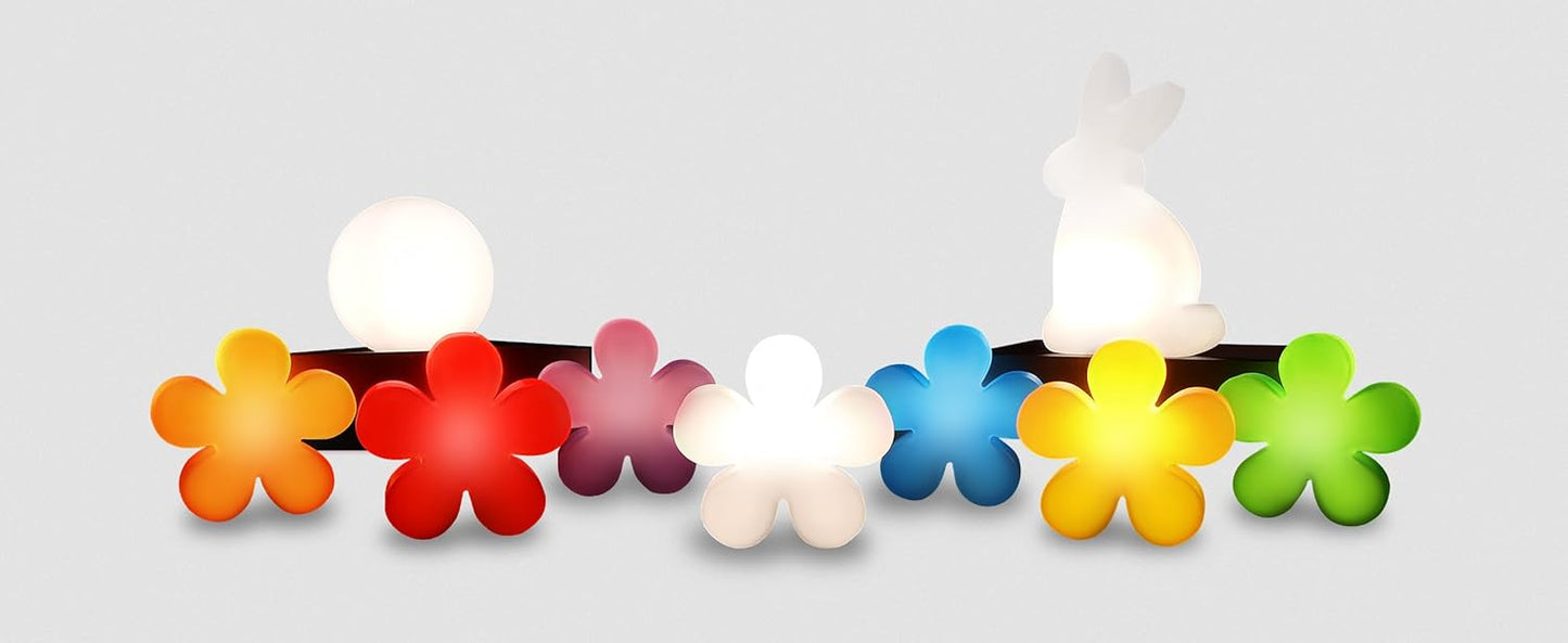 Shining Flower - Deko-Leuchte mit LED, 40 cm - LED Rot