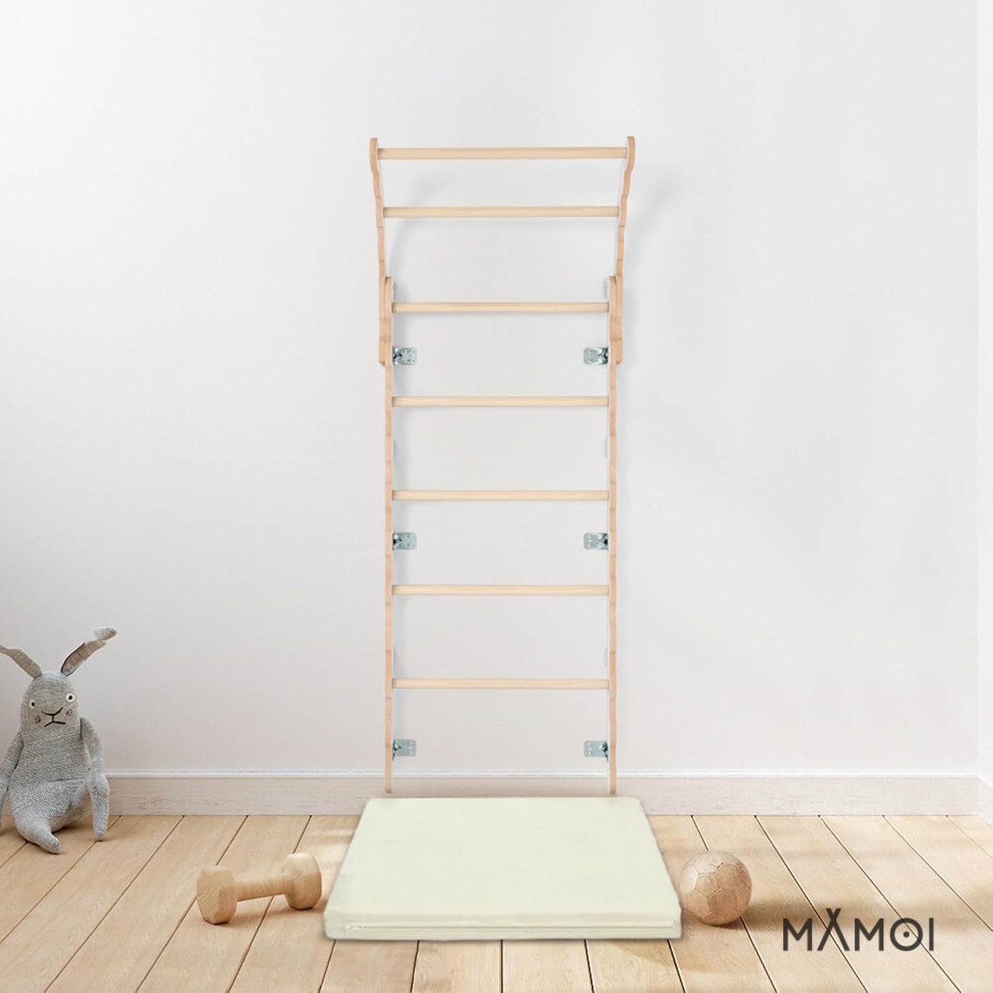 Indoor Turn- und Spielmatte für Kinderzimmer, beige