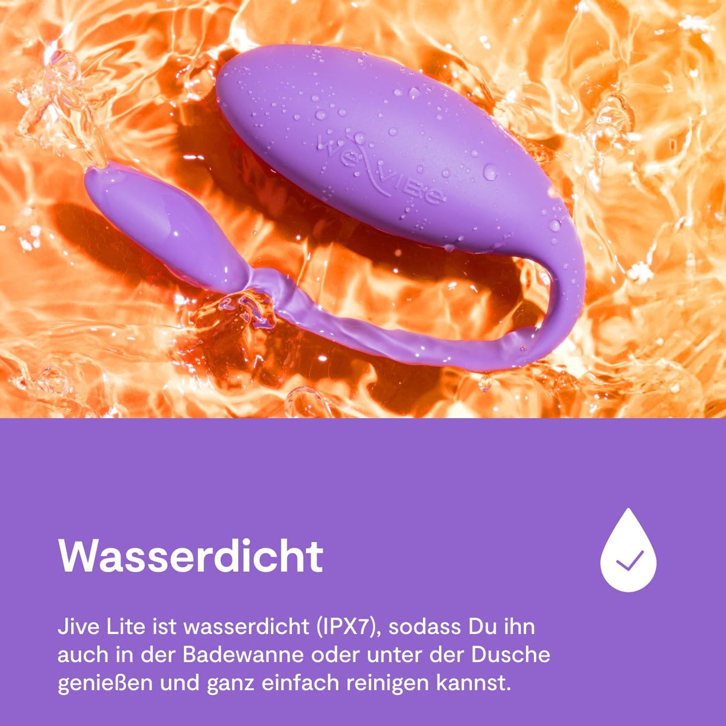 Jive Lite G-Punkt-Vibrator, Lila