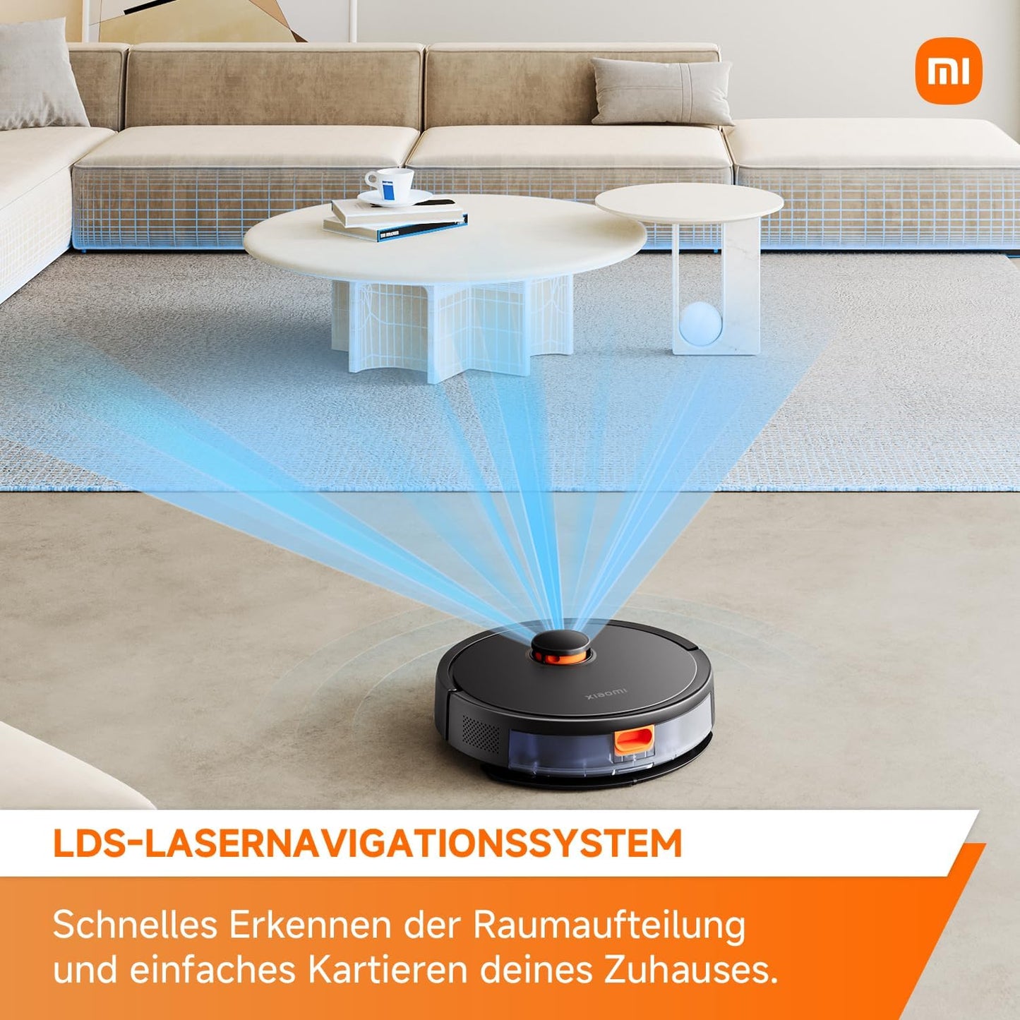 Robot Vacuum S20 Saug- und Wischroboter mit Lasernavigation, S20 Schwarz