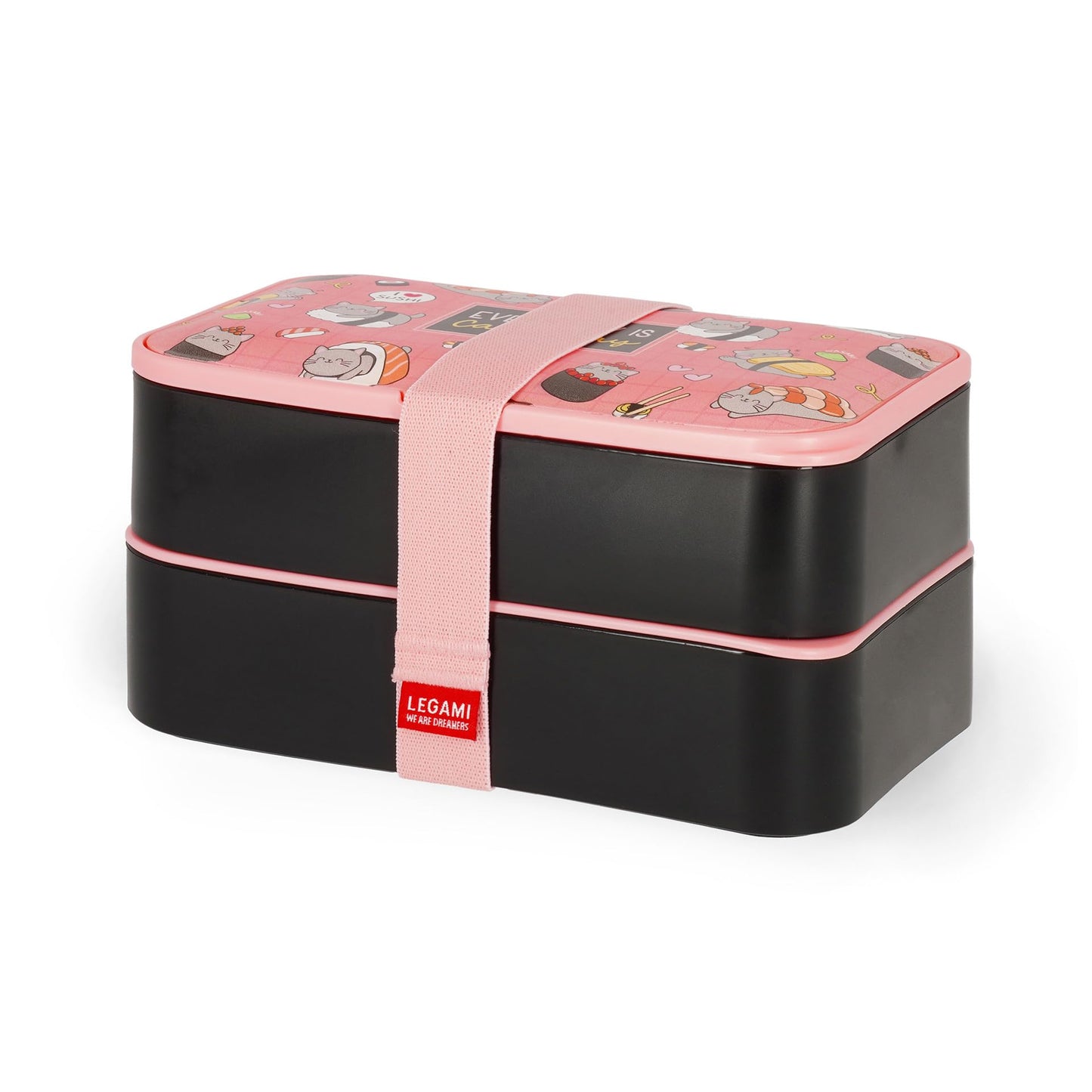 Lunchbox mit Besteck, SUSHI CAT