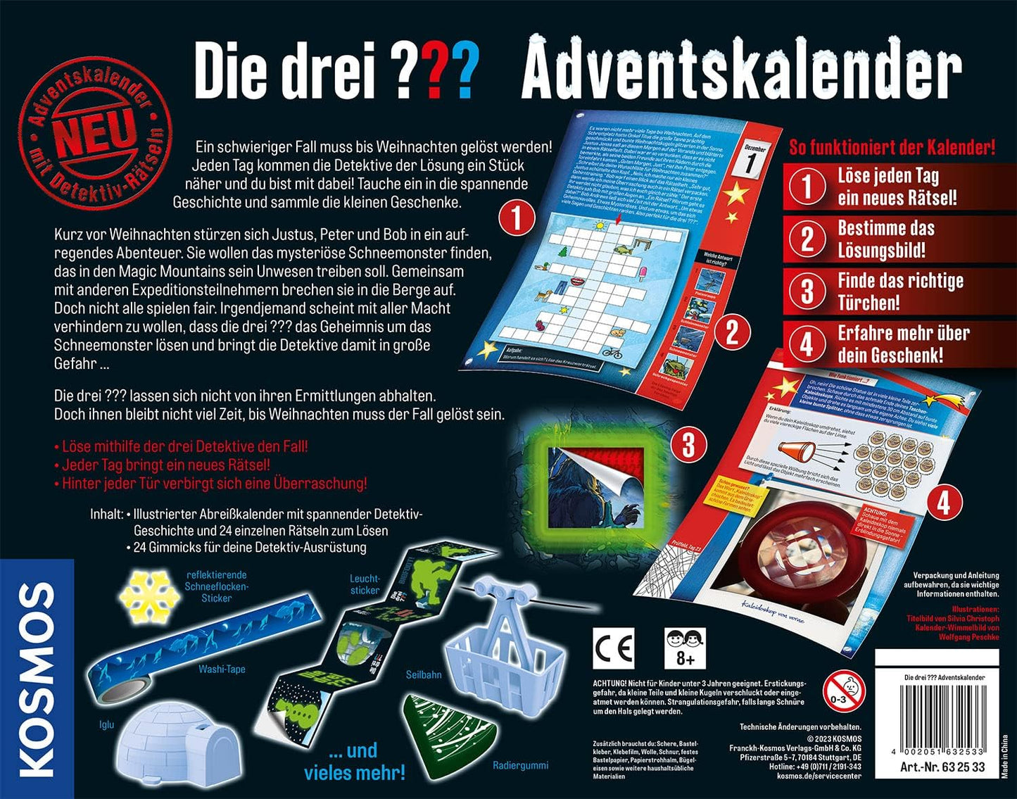 Die drei ??? Adventskalender 2023