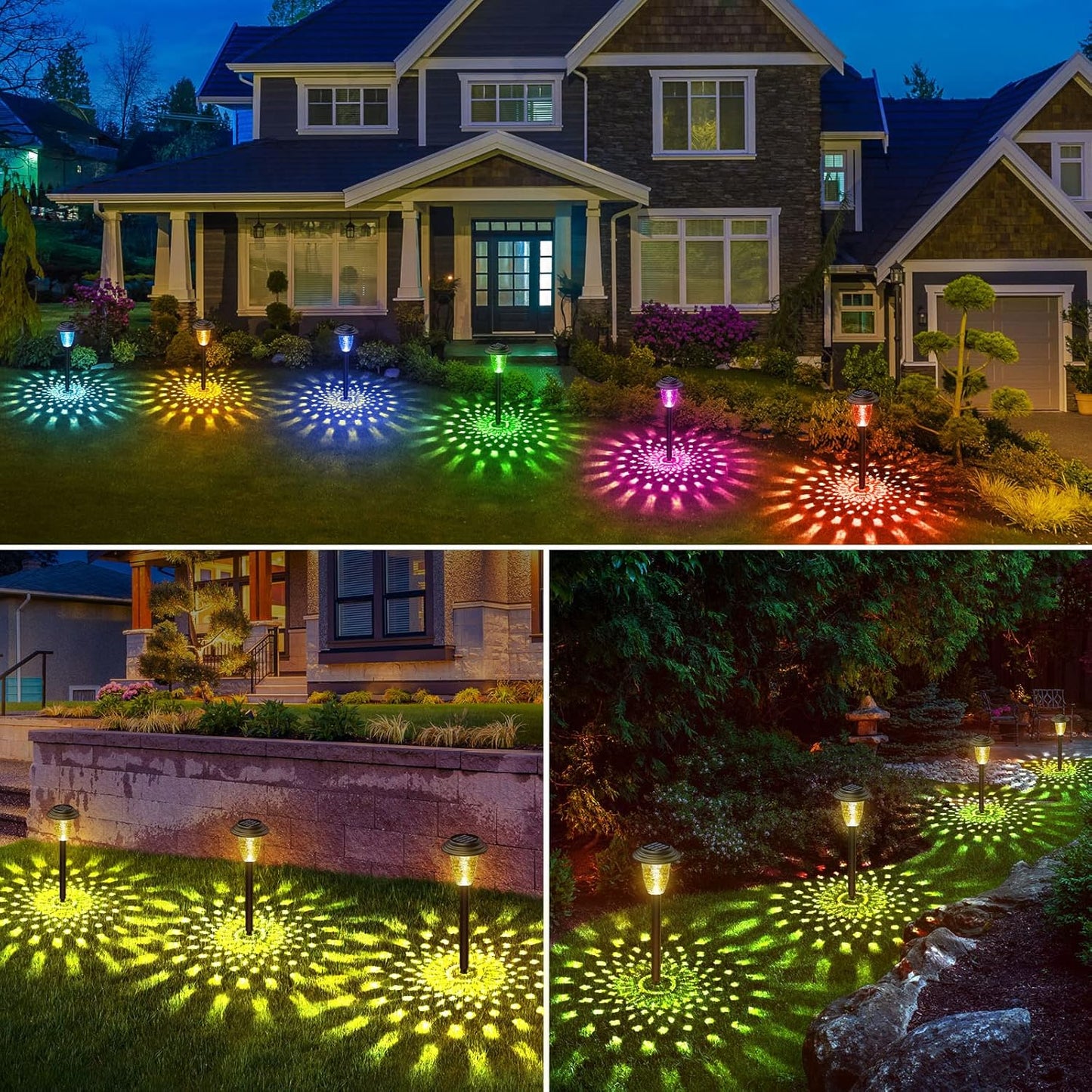 8 Stück Solarlampen