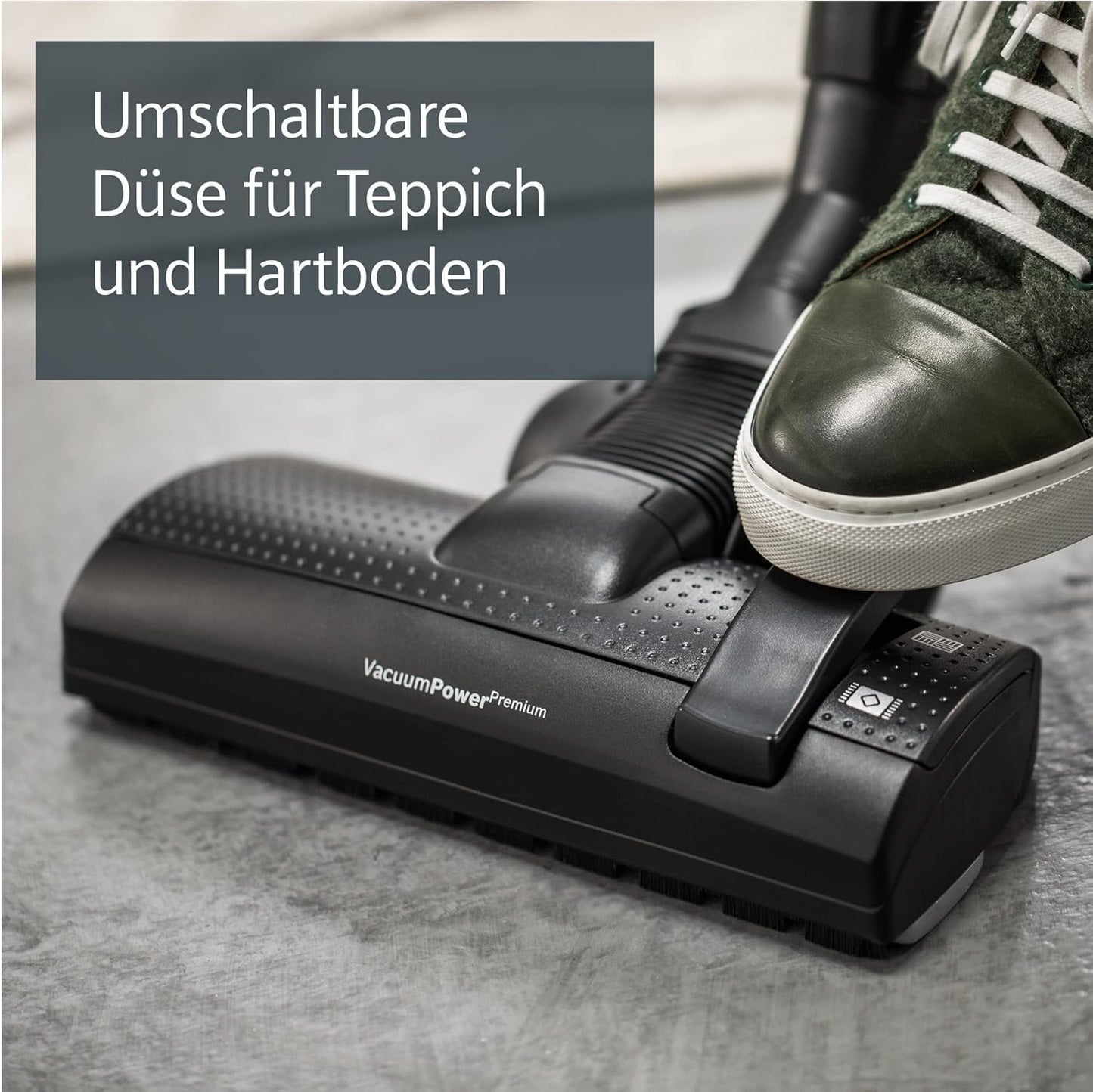 Staubsauger mit Beutel Q5.0 extreme silencePower, Single, Schwarz