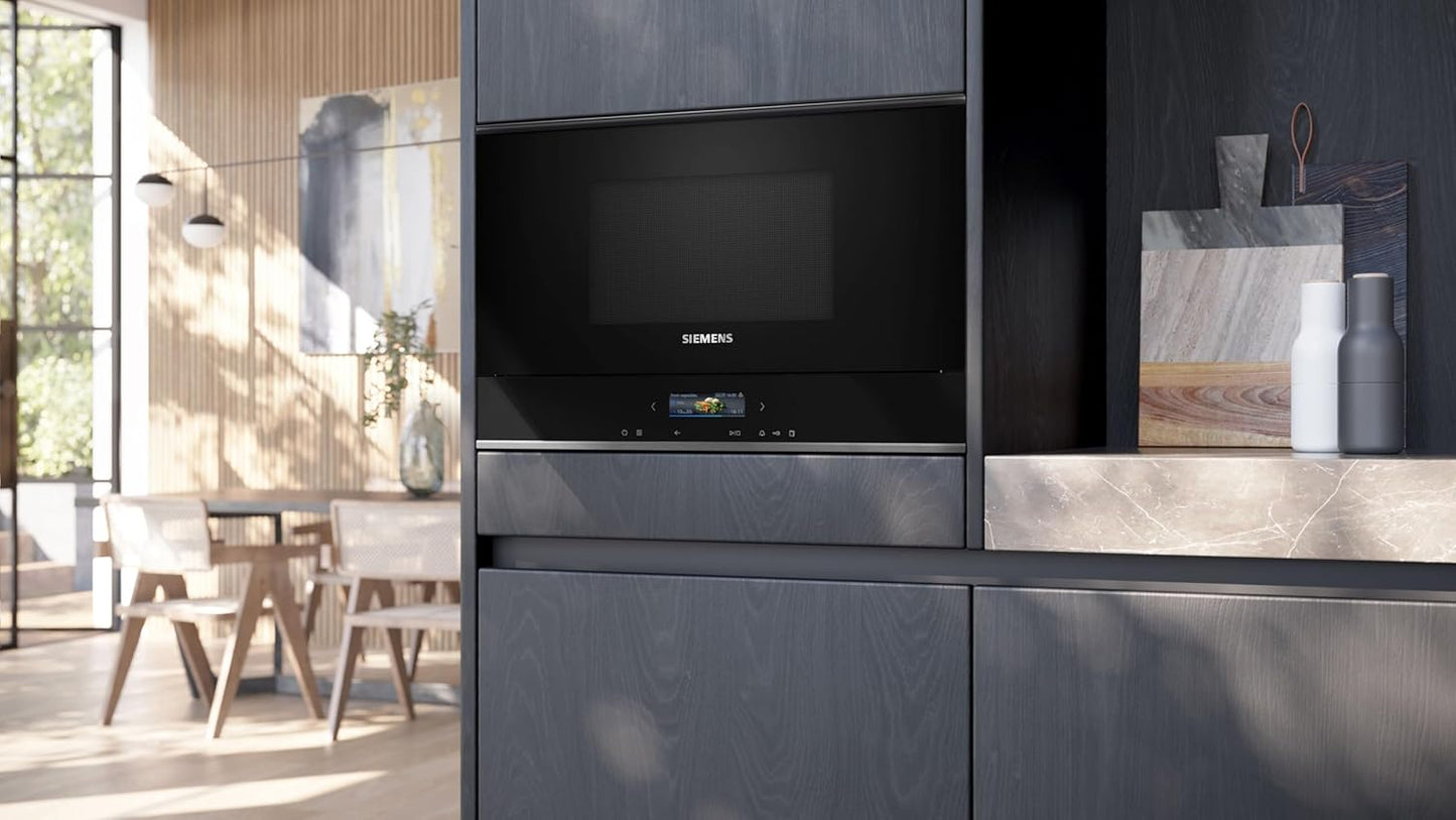 Einbau-Mikrowelle iQ700 mit Automatikprogrammen, Einbau-Mikrowelle