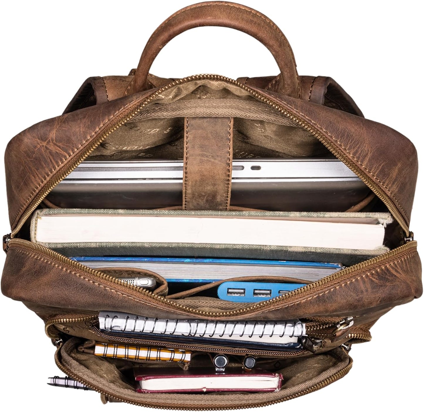 Valera Business-Rucksack, Mittel - Braun
