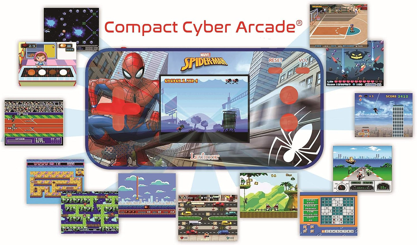 Handheld console Compact Cyber Arcade Spider-Man (JL2367SP), Spider-Man