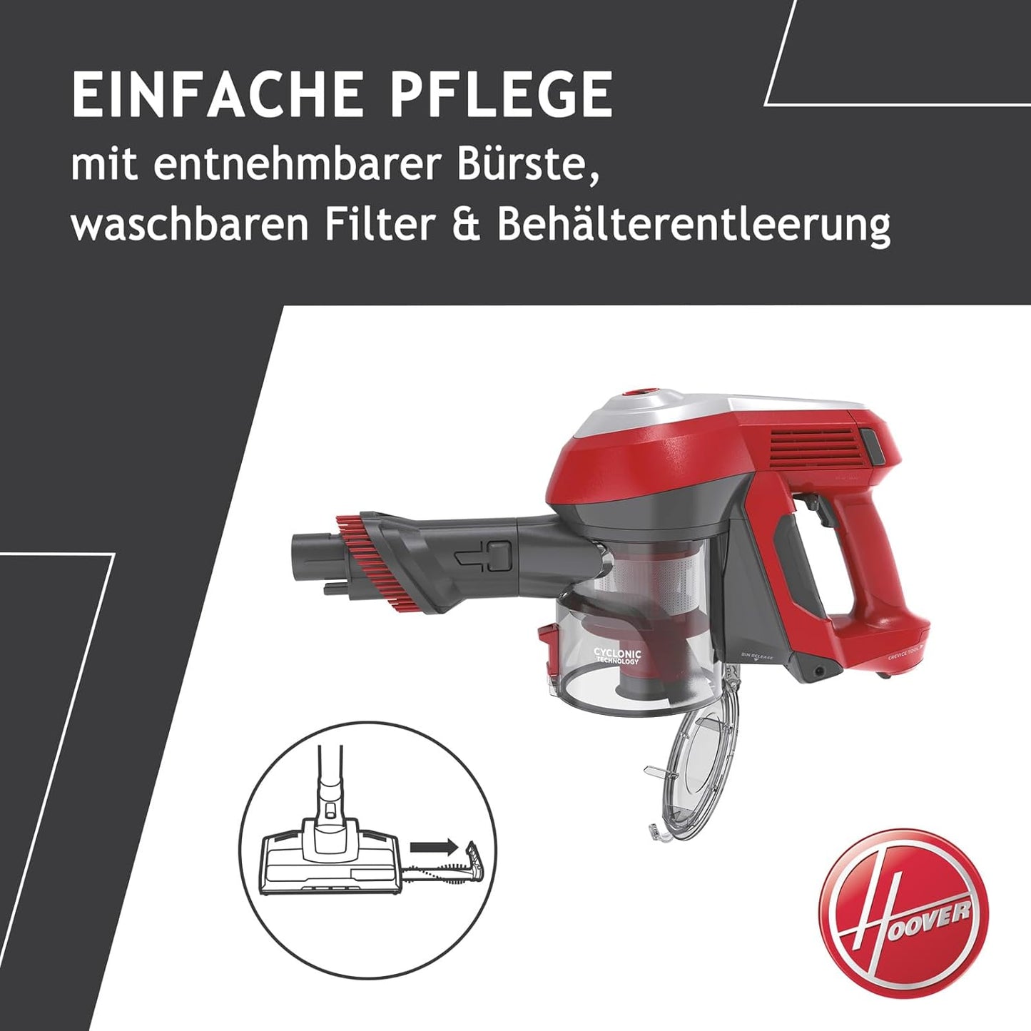 Kabelloser Akkustaubsauger H-Free 100 Home, Home